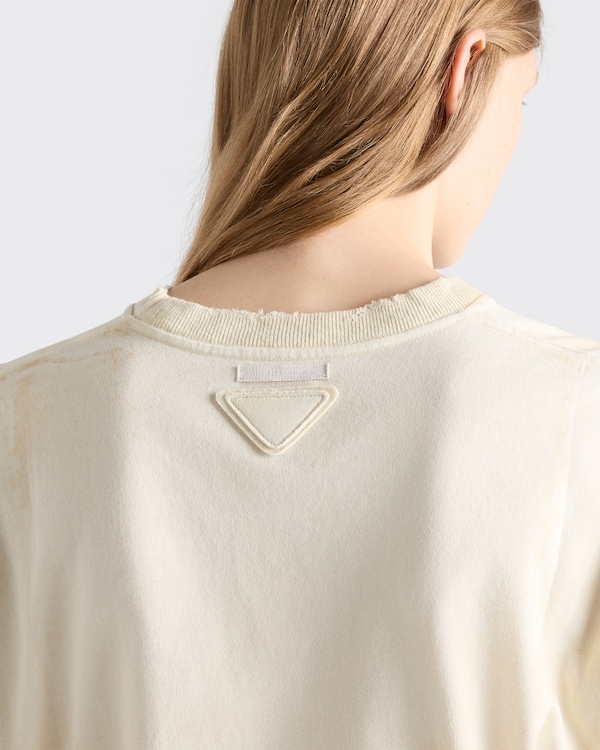 Garment-dyed jersey T-shirt - Natural Garment-dyed jersey T-shirt - Natural