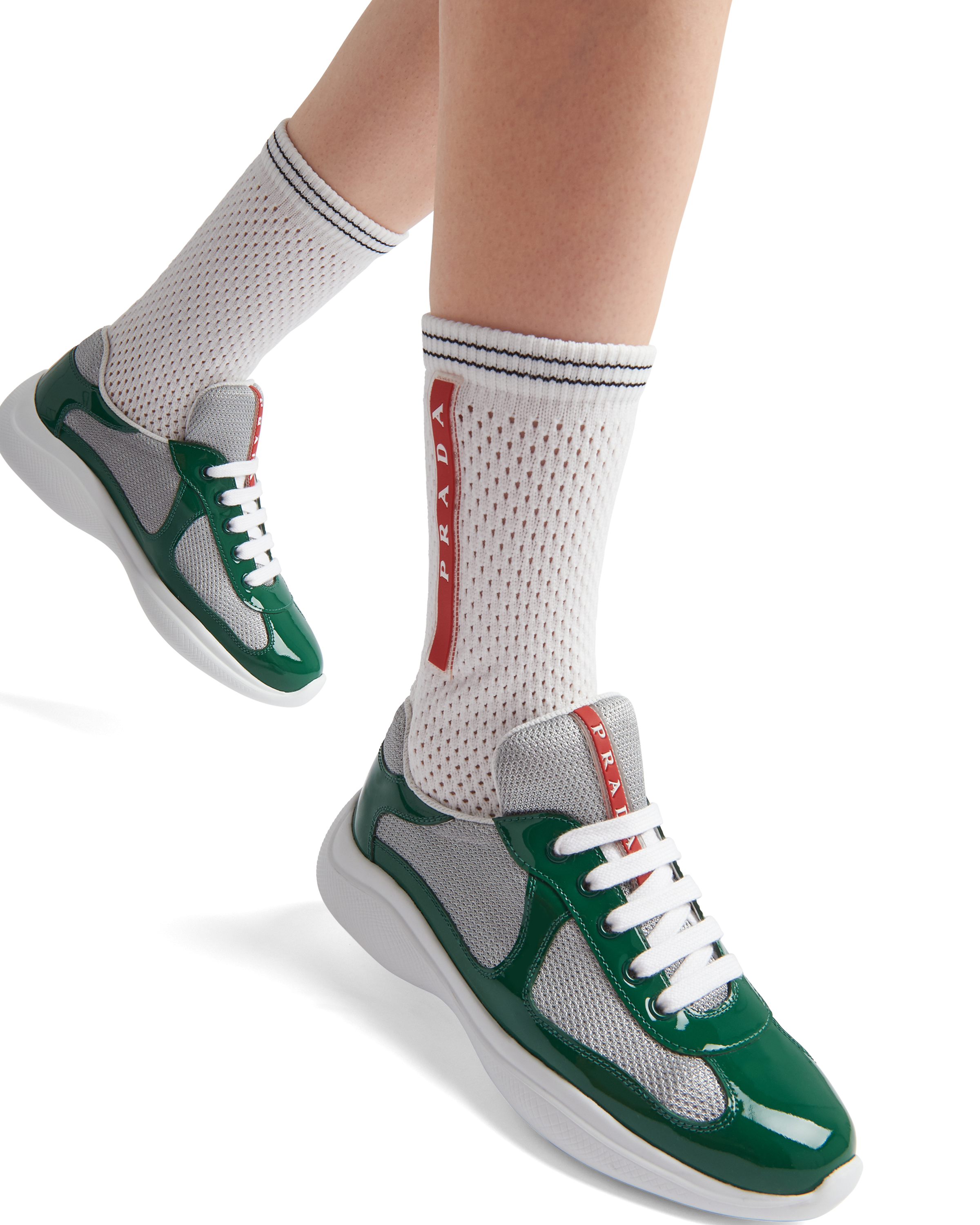 Prada tennis shoes sale shop