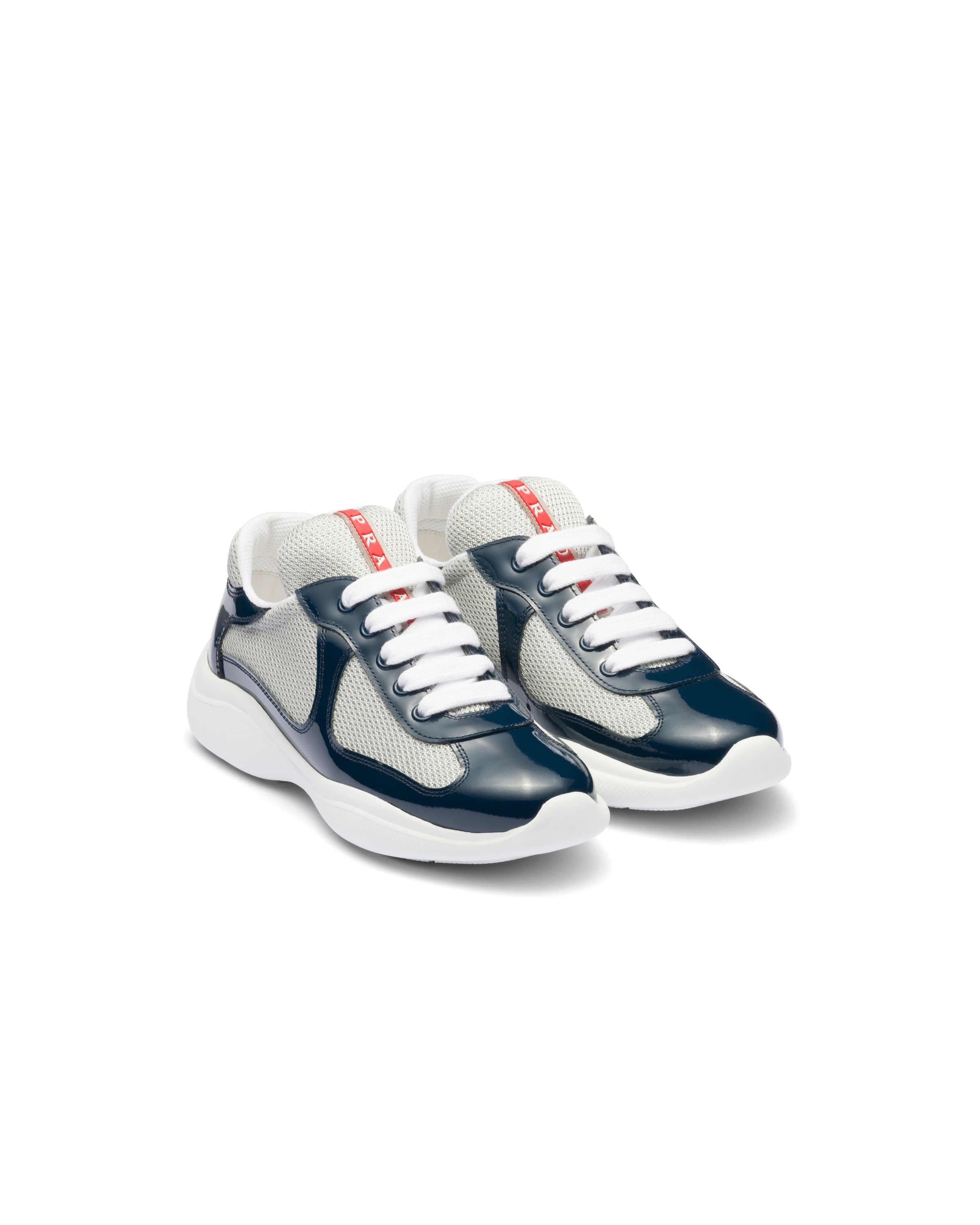 Sneakers Prada America’s Cup In Tessuto Bike, Donna, Royal, Taglia 40,5
