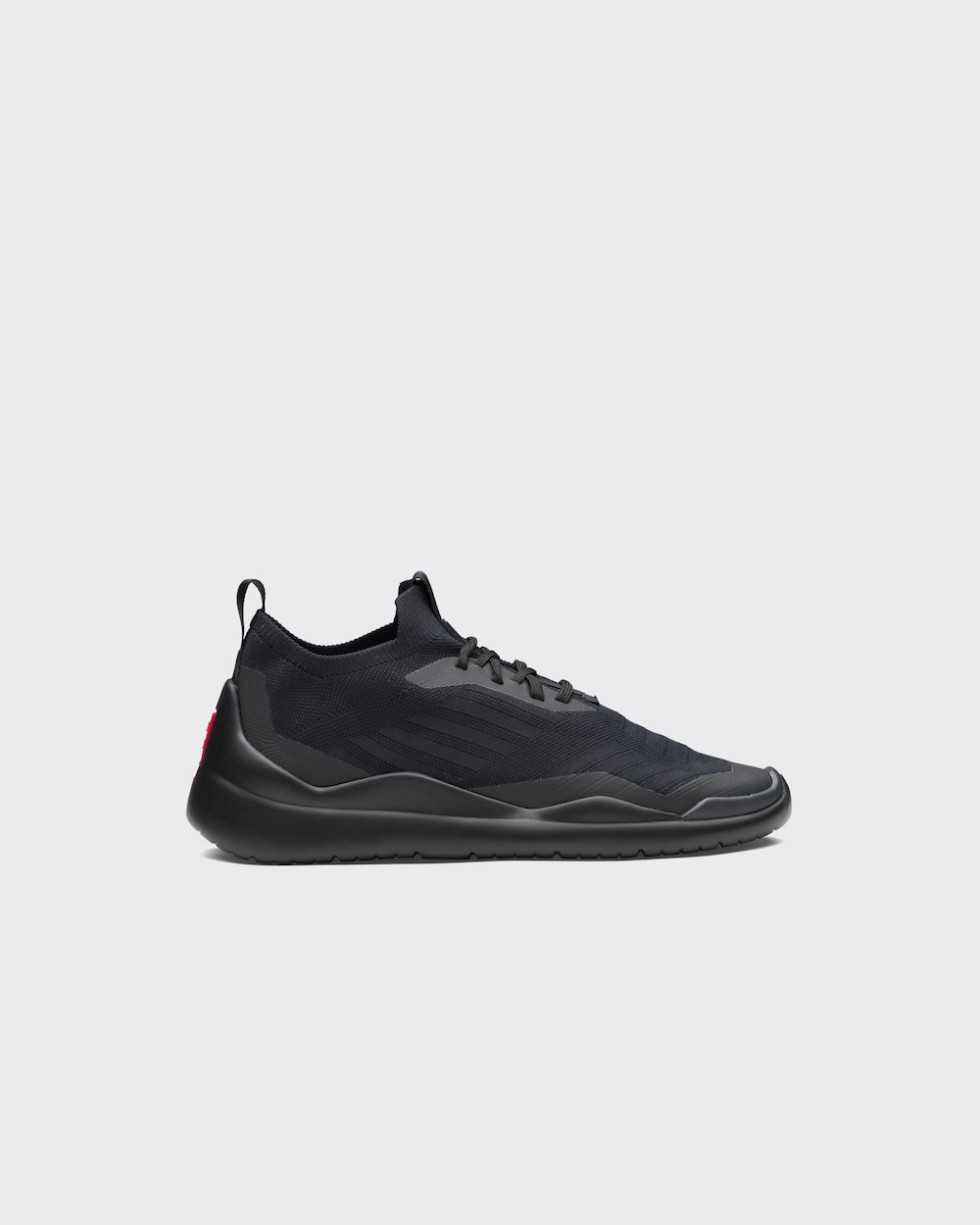 Prada linea rossa sneakers black clearance