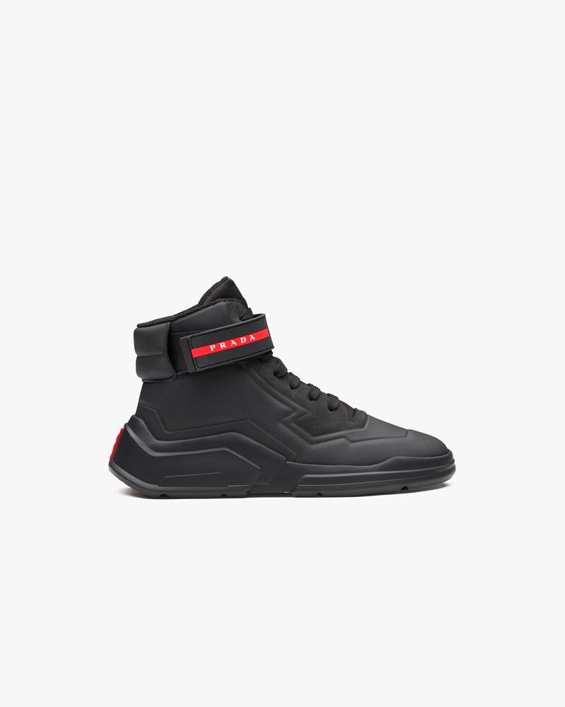 prada linea rossa sandals