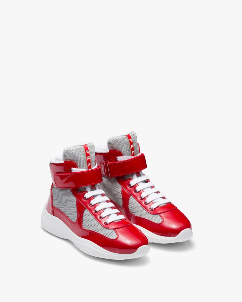 prada high top sneaker