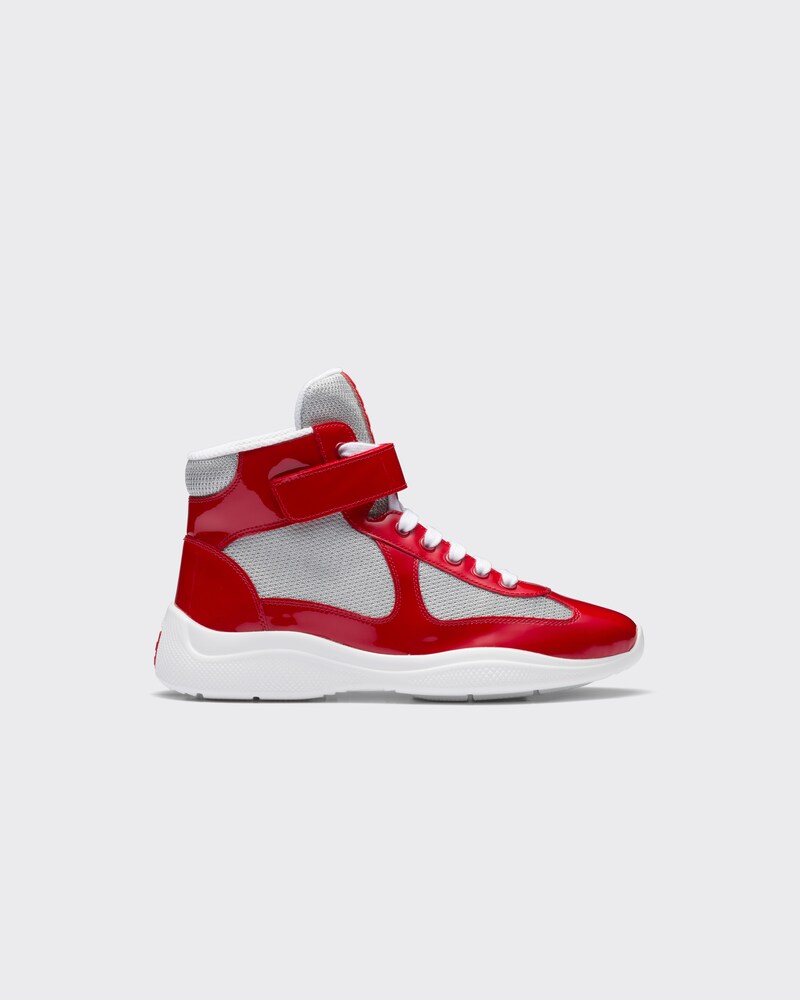 prada high top trainers