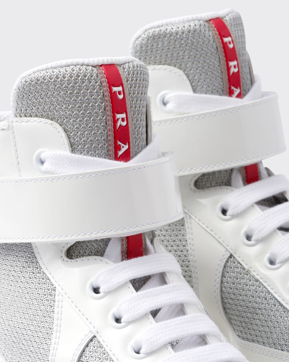 prada america's cup high top sneakers