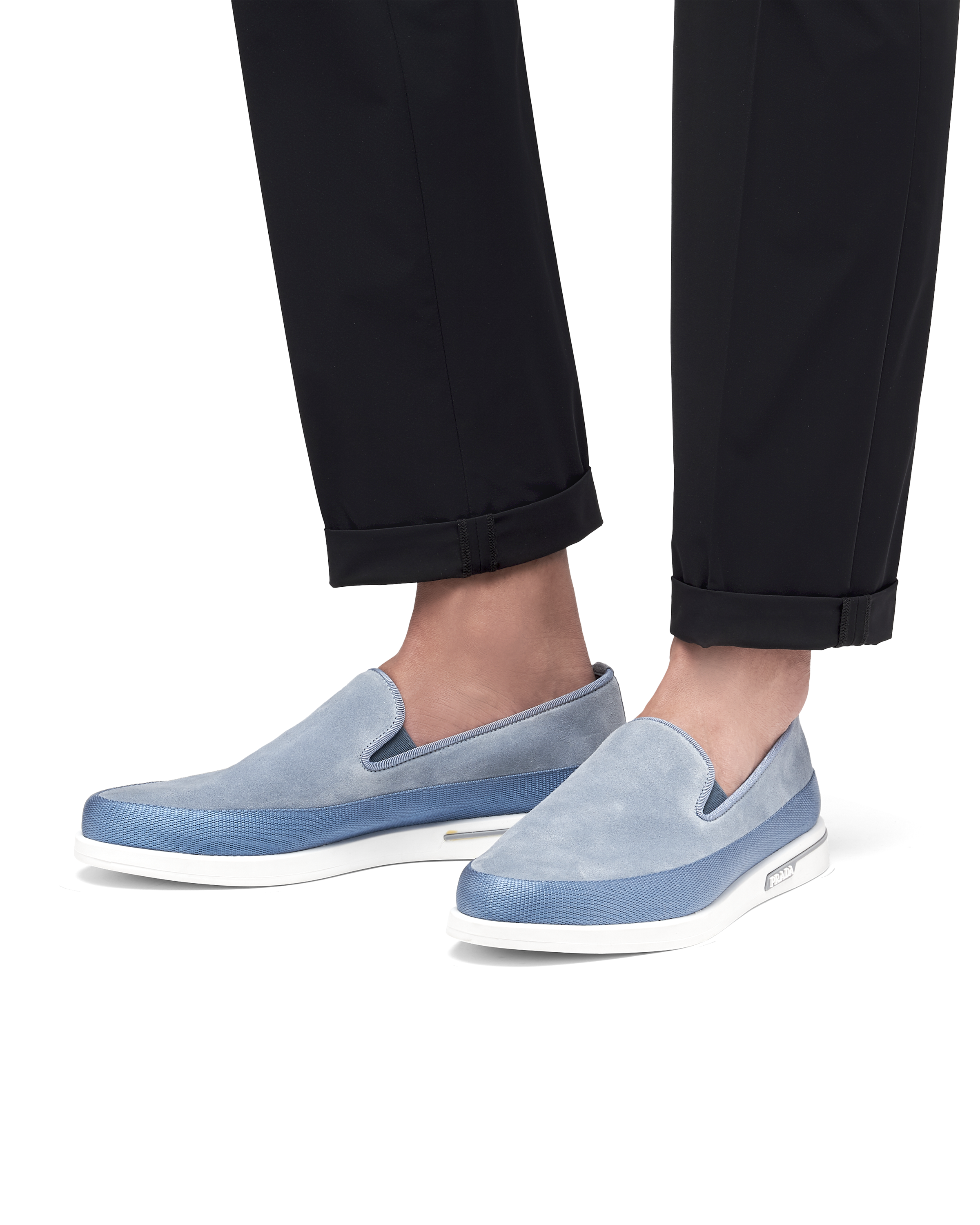 prada slip on sneakers
