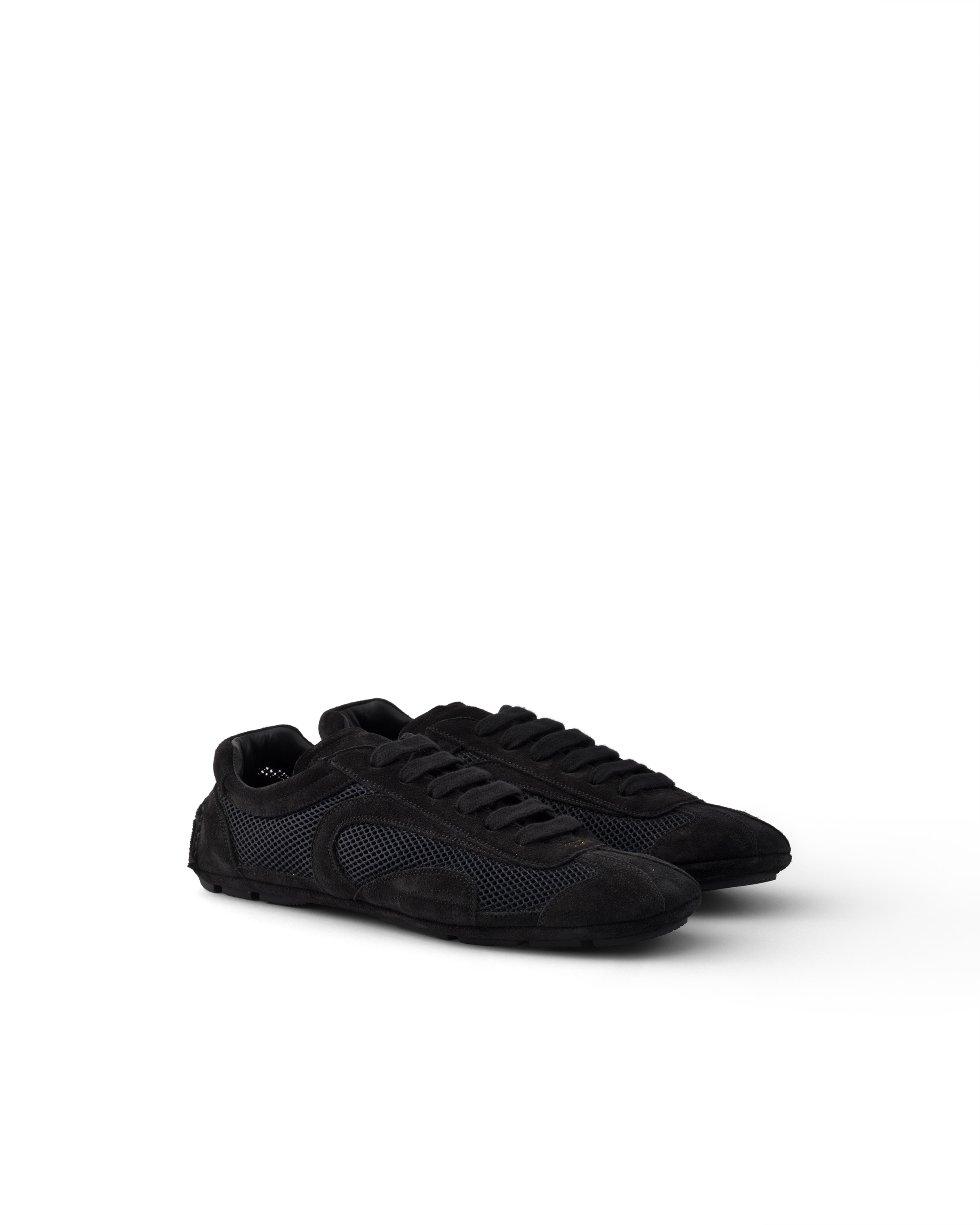 Prada Calzature Uomo In Black