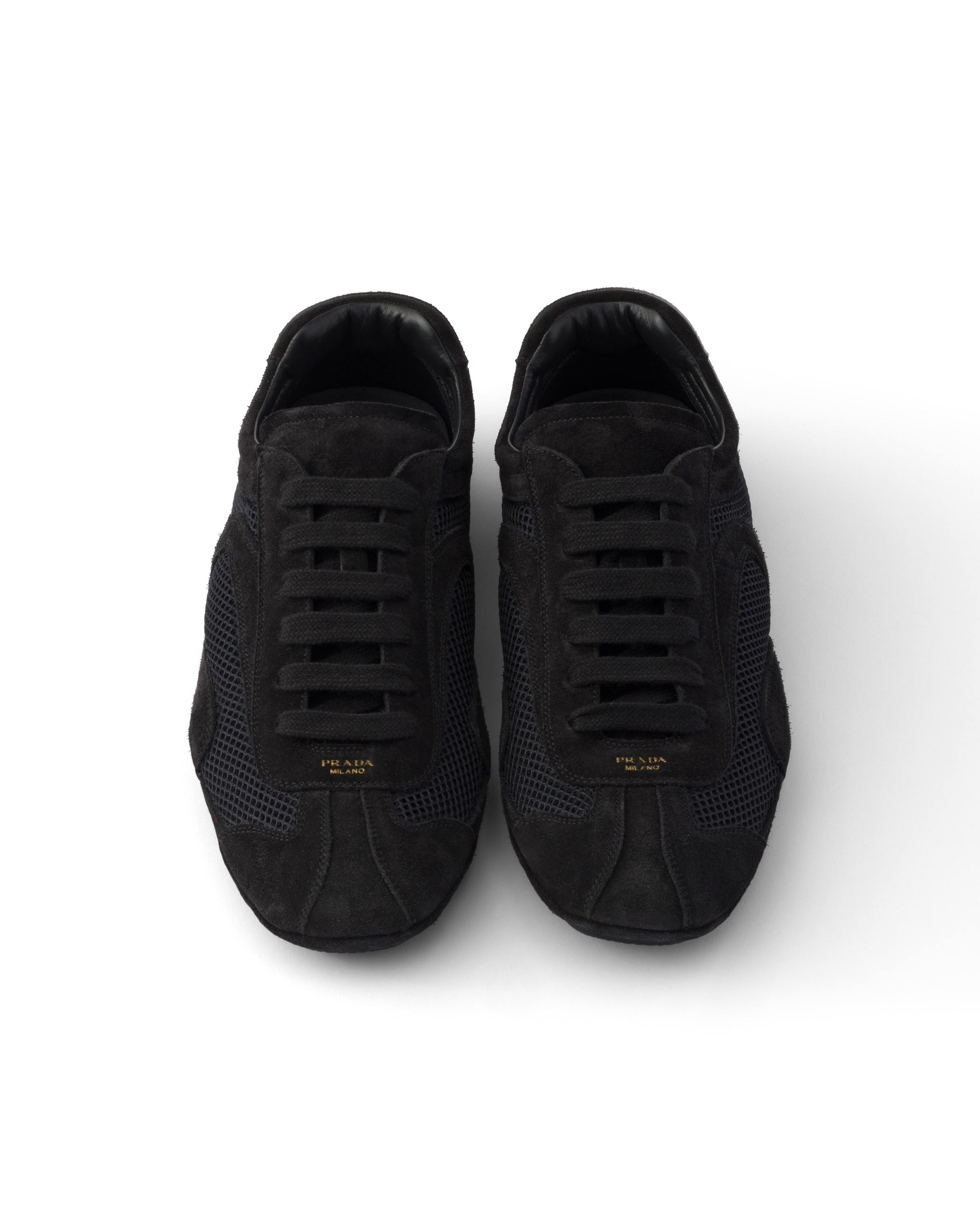 Prada Calzature Uomo In Black