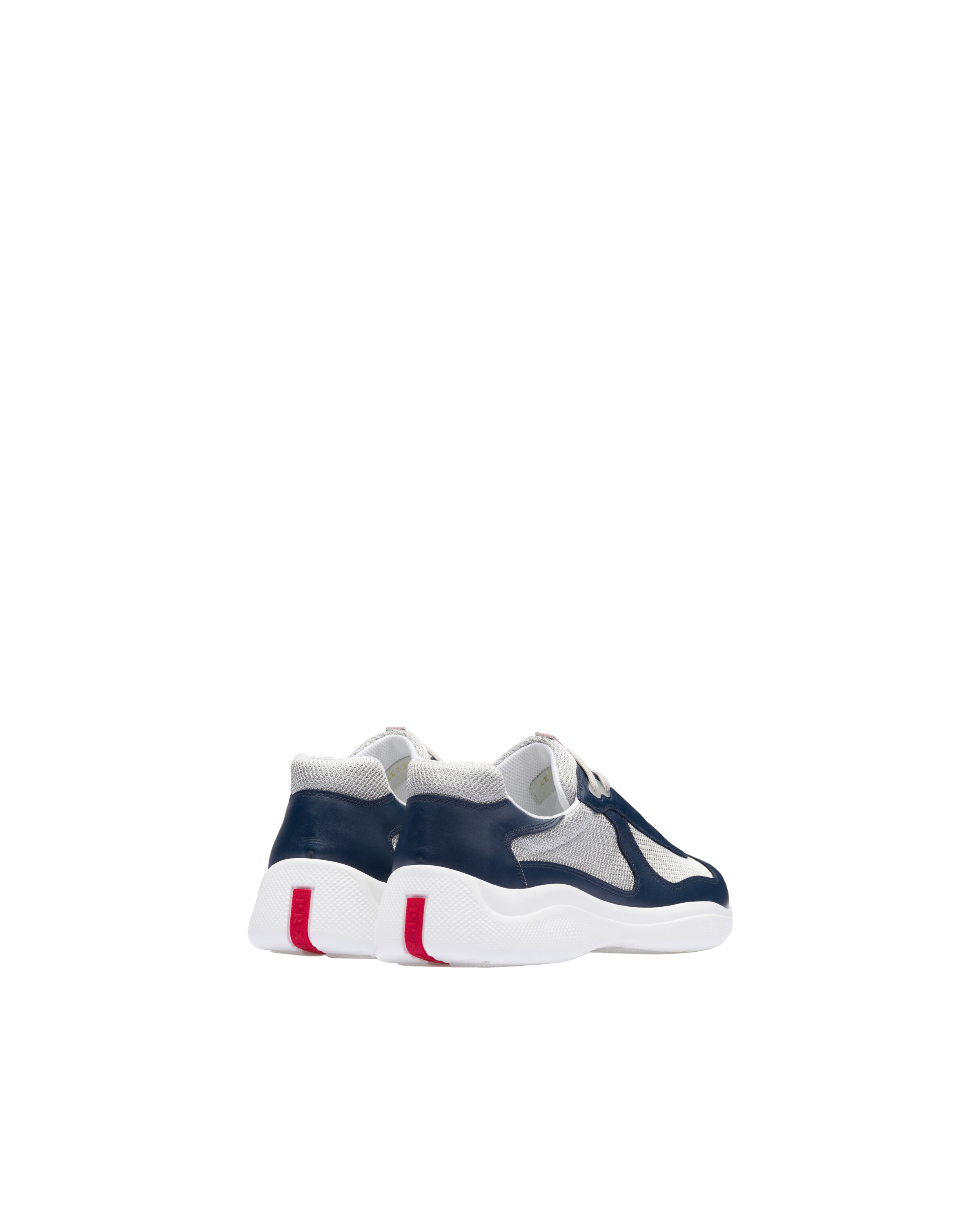 new america's cup leather and technical fabric sneakers