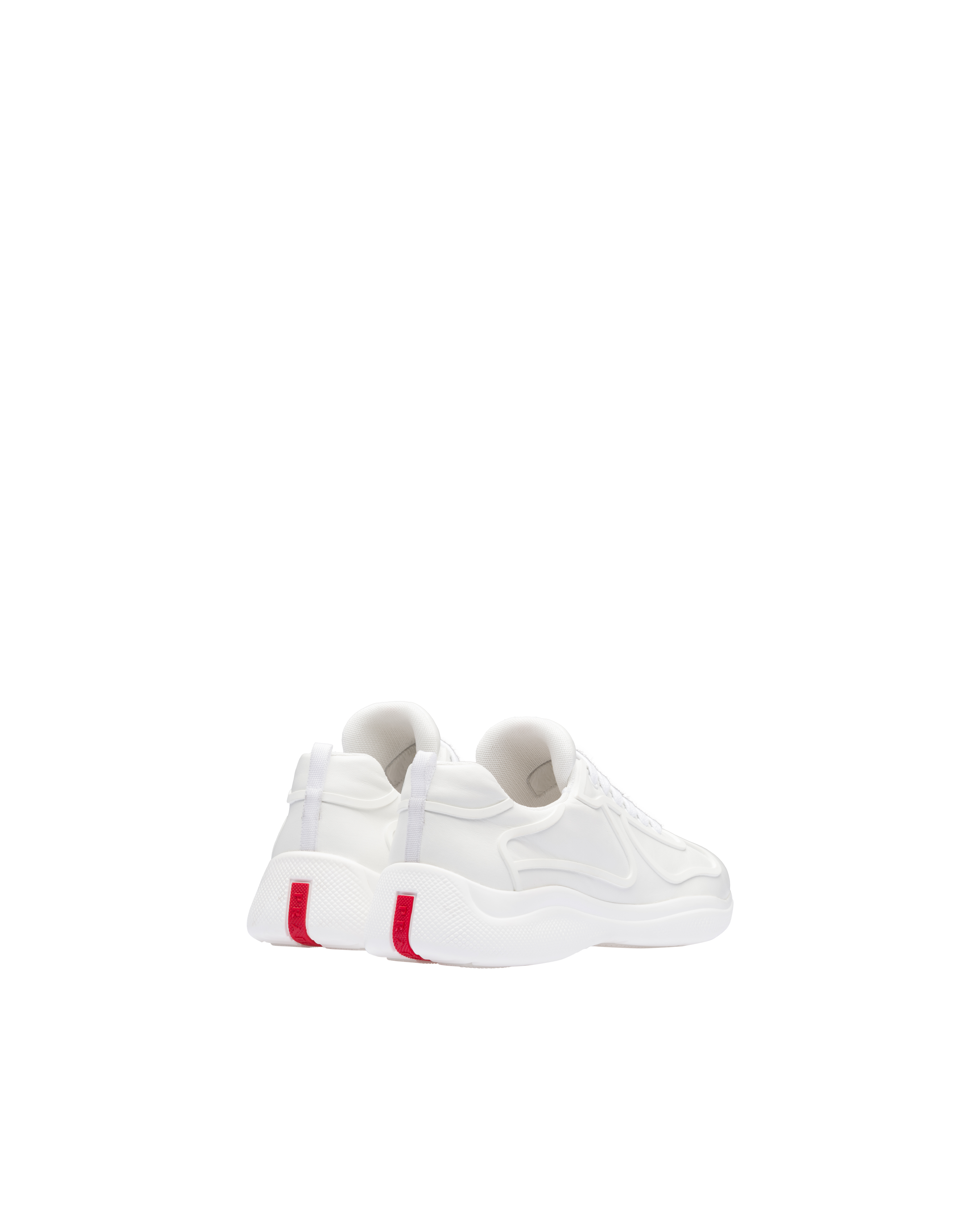 all white pradas