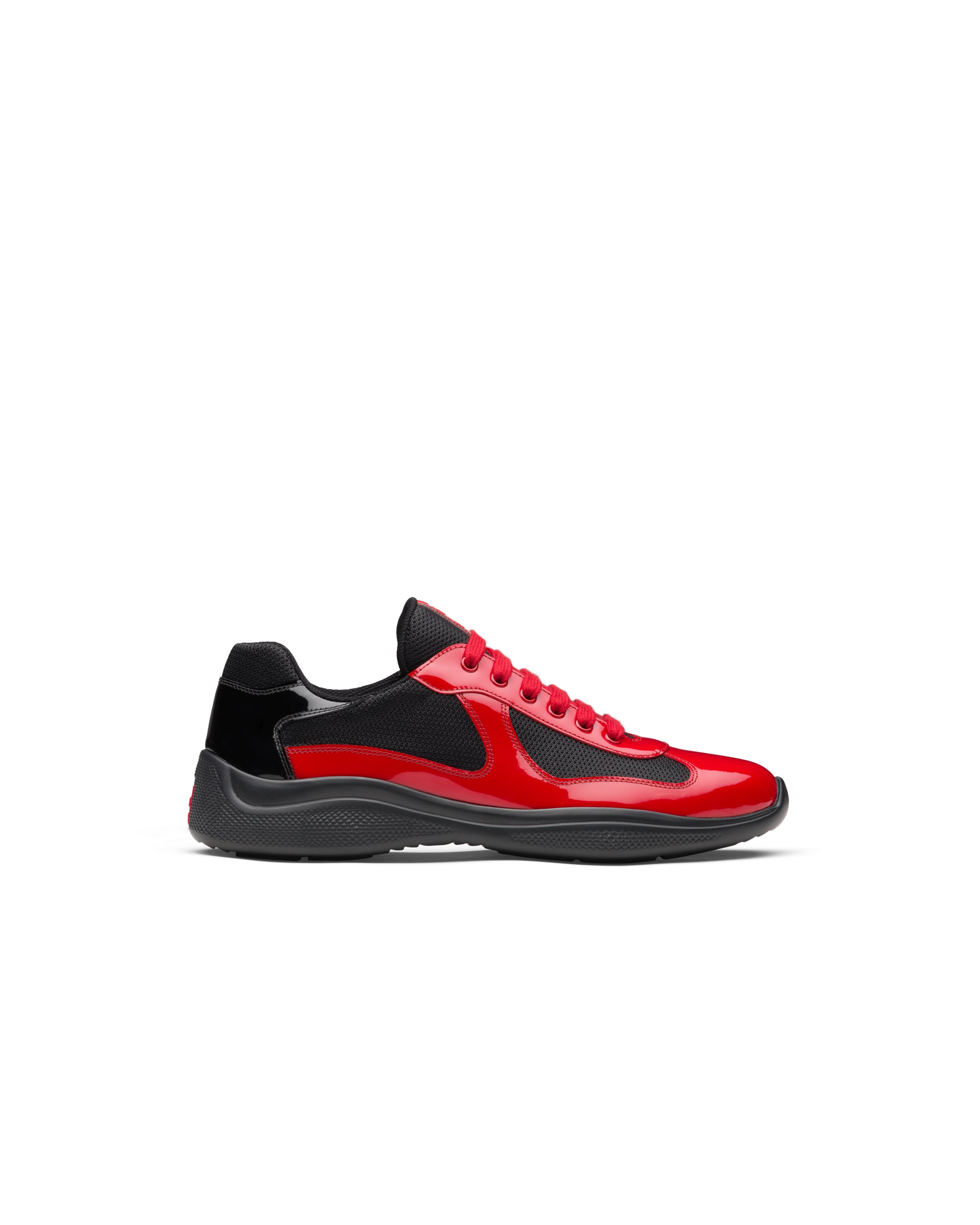 Prada America'S Cup Bike Fabric Sneakers | Prada