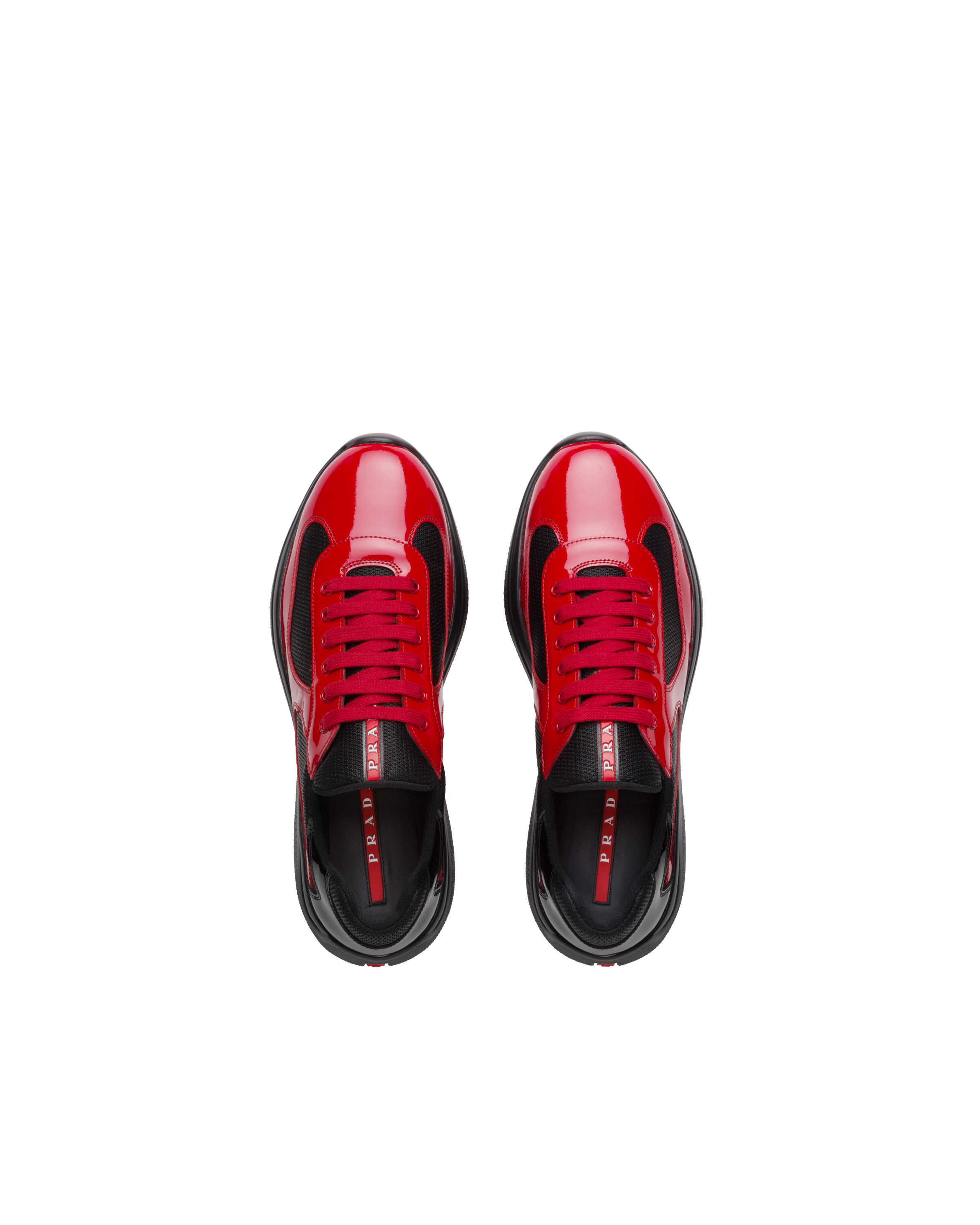 red prada americas cup sneakers