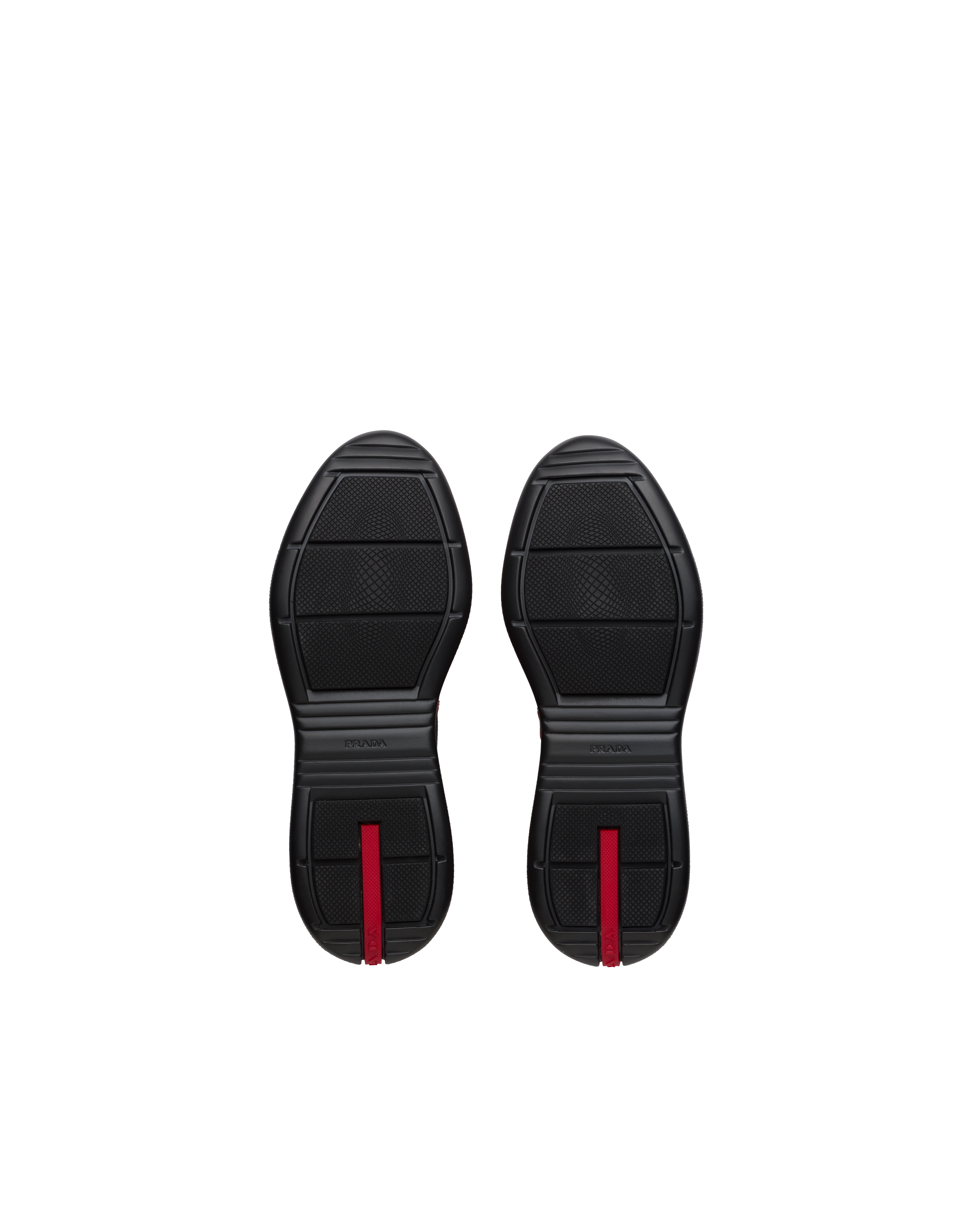 prada americas cup trainers patent black