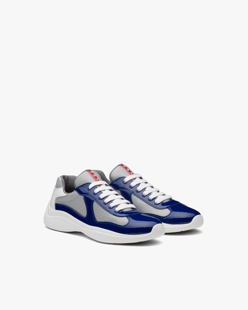 prada white tennis shoes