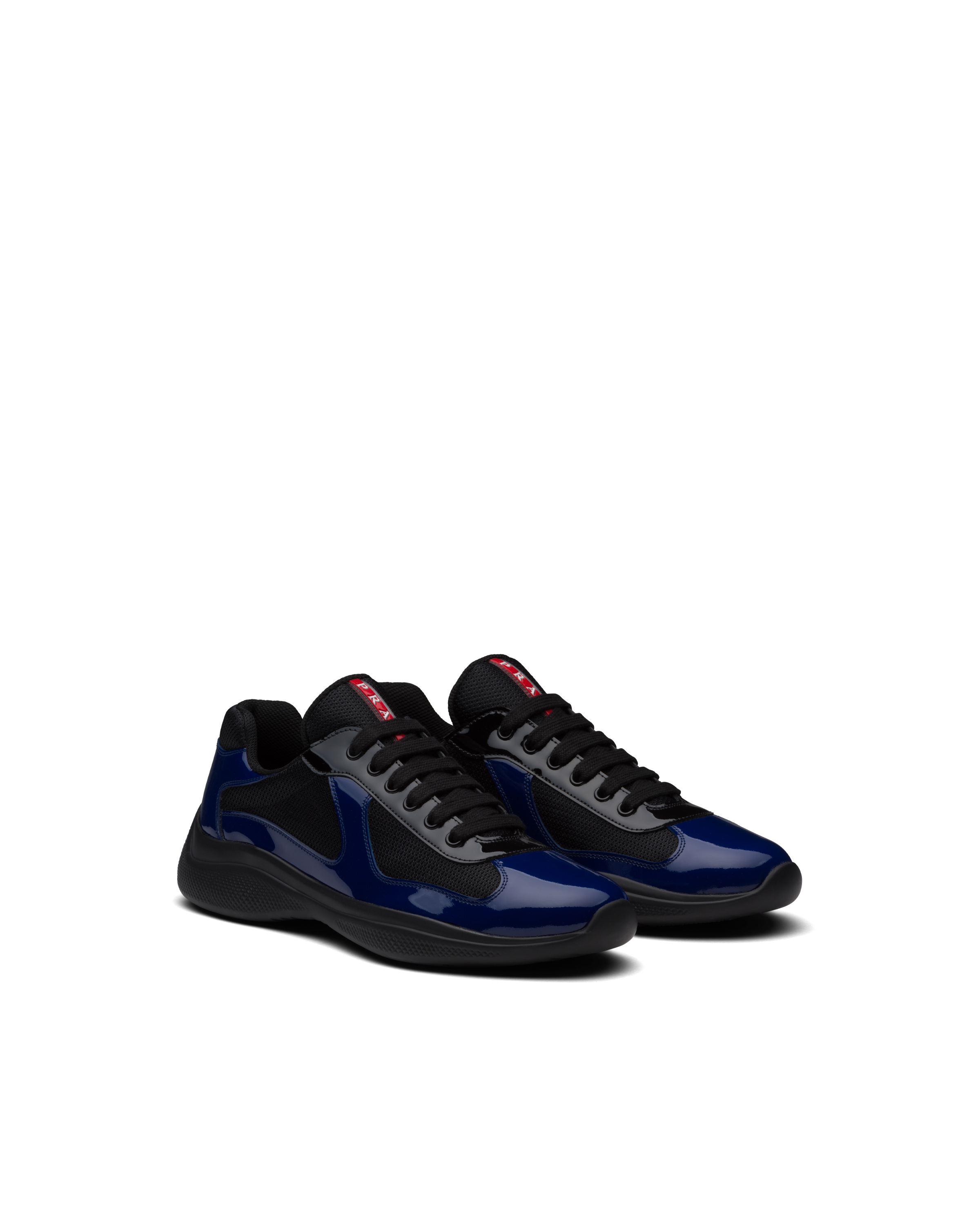 Prada America s Cup Sneakers In Ink Blue black ModeSens