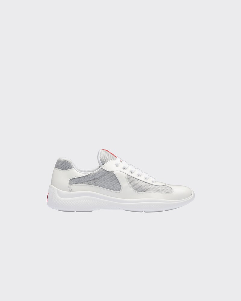 prada grey trainers
