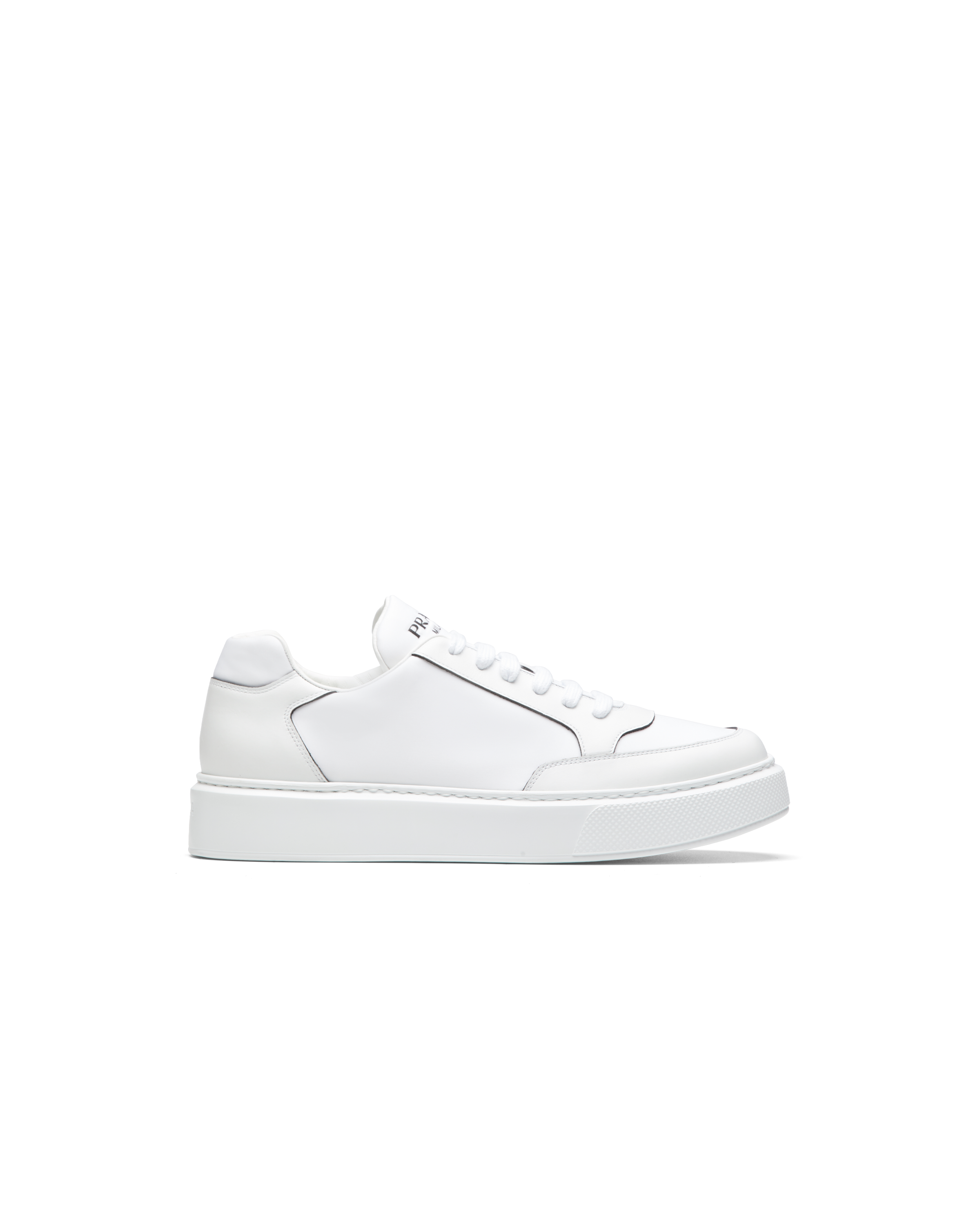 Prada Macro leather and nylon sneakers Prada Macro leather and nylon sneakers