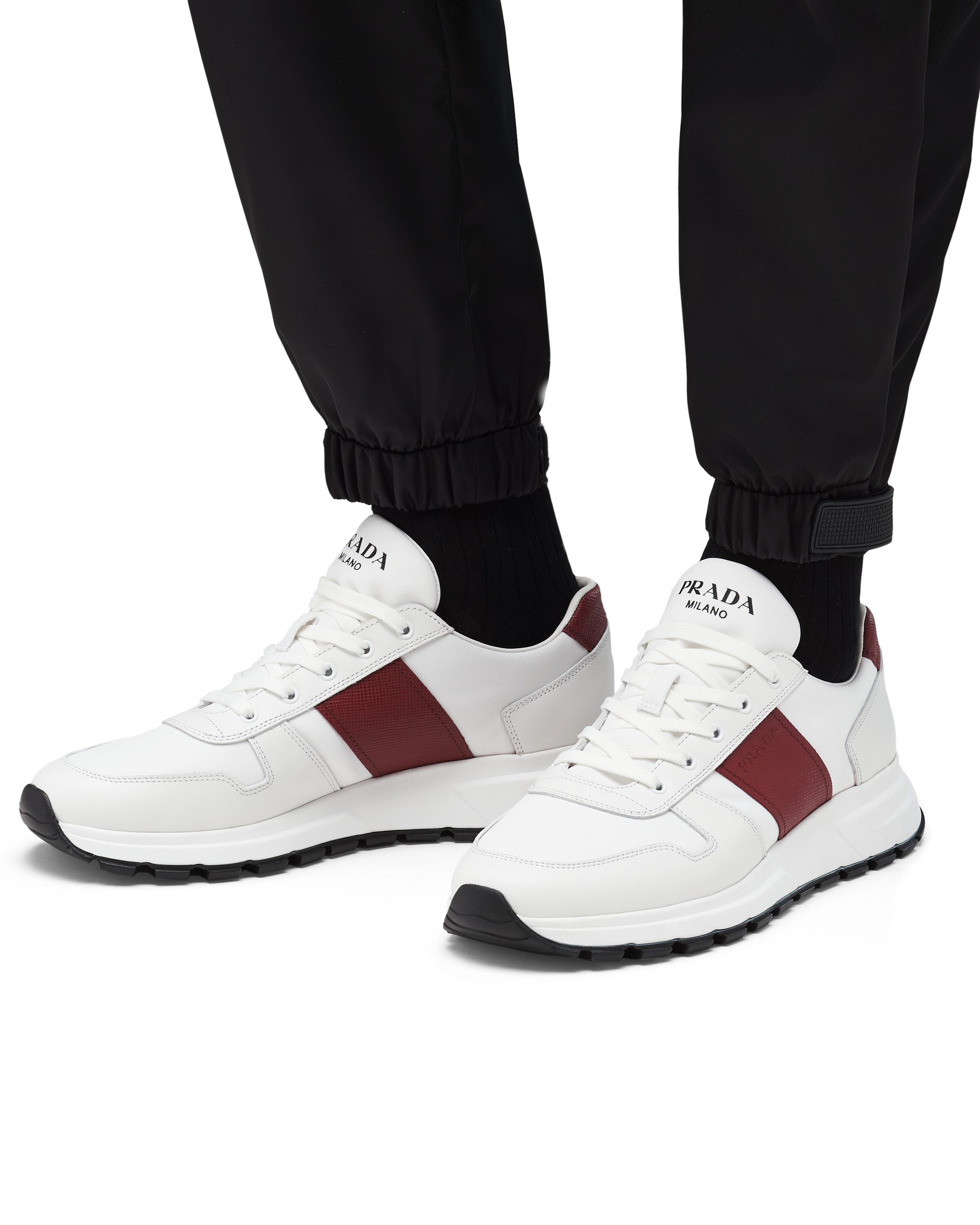 prada prax 01 knit sneakers
