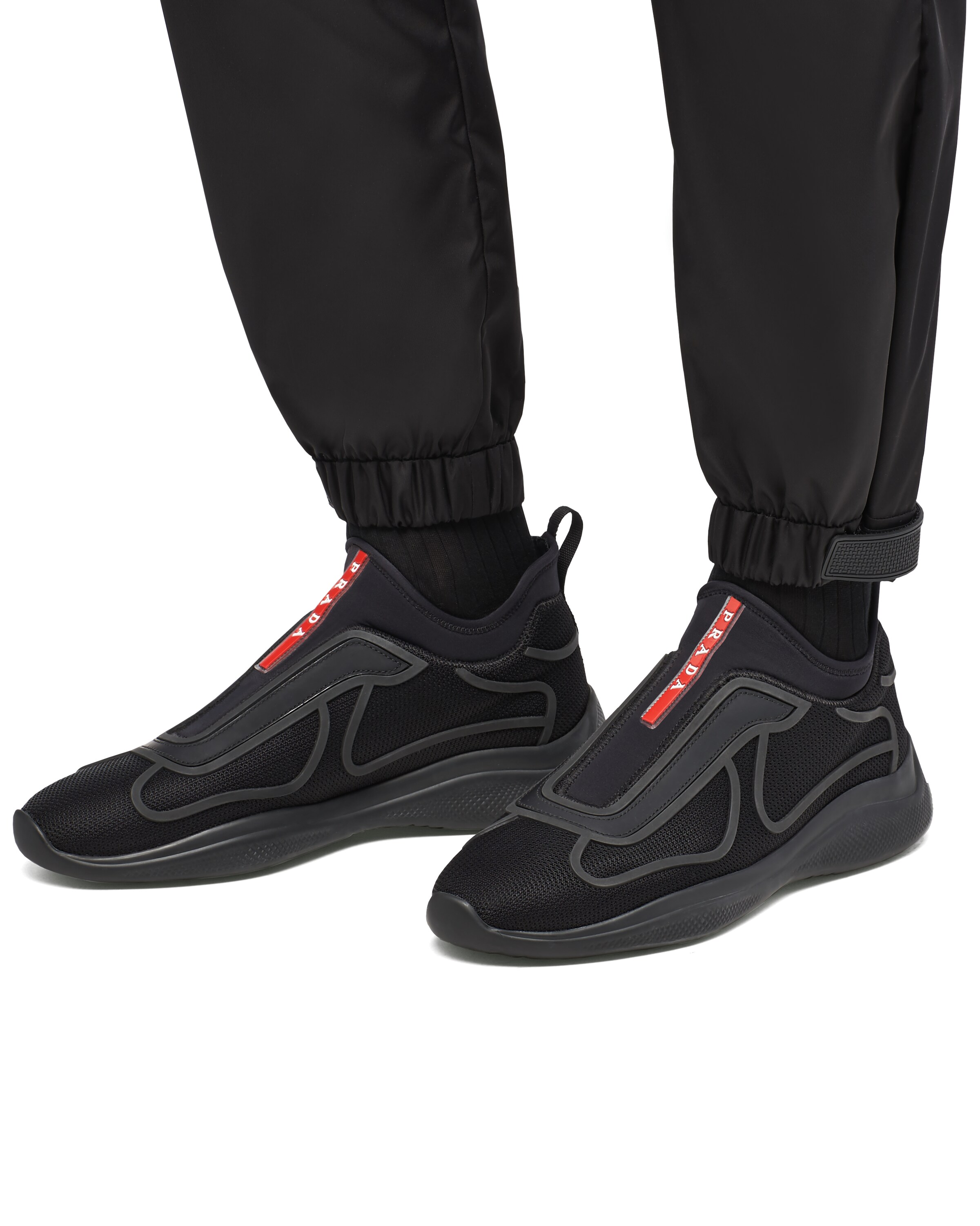 prada sneakers knit