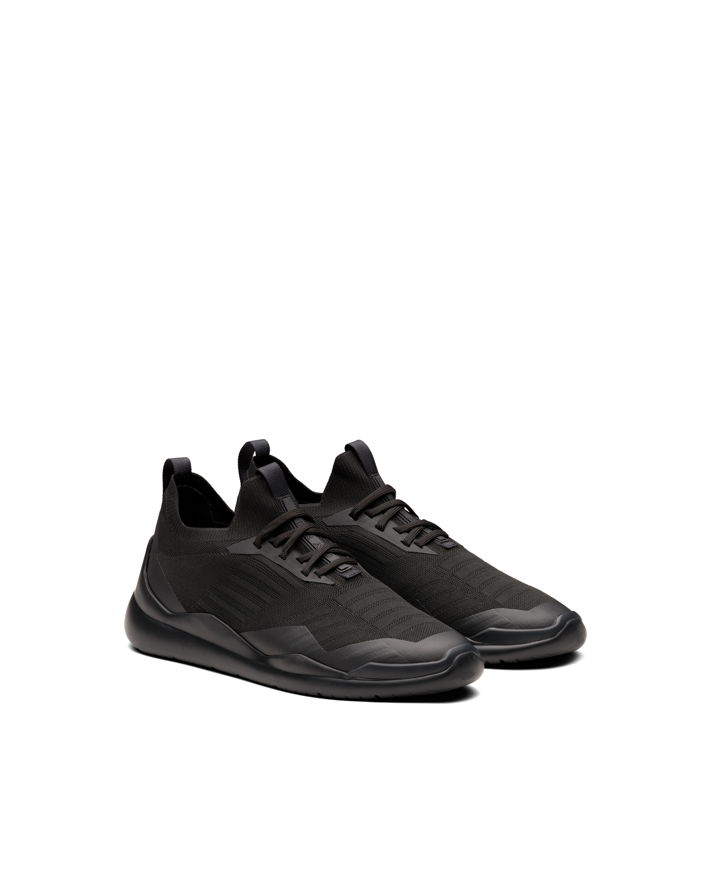 Prada technical fabric sneakers outlet