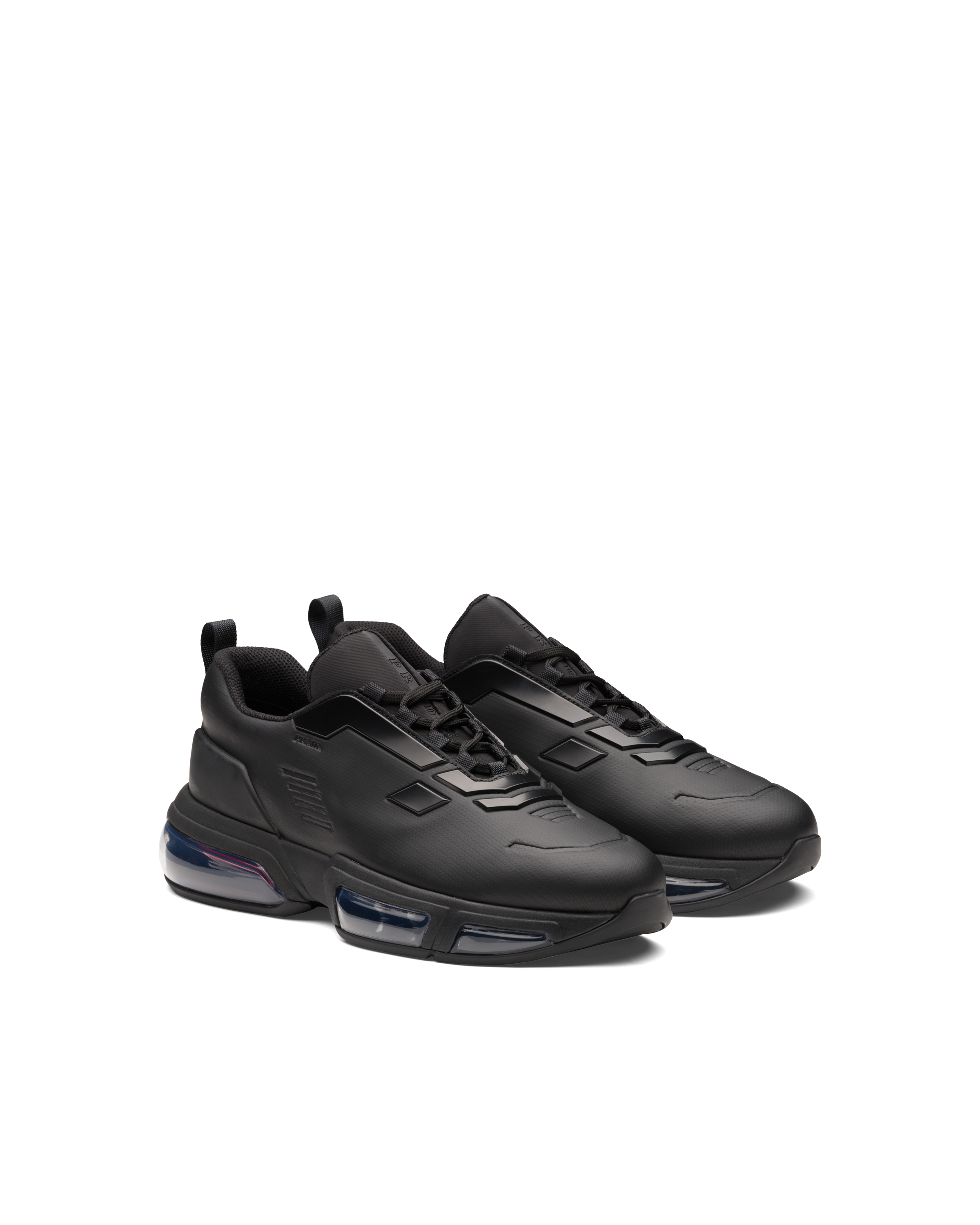 Prada technical fabric sneakers shop