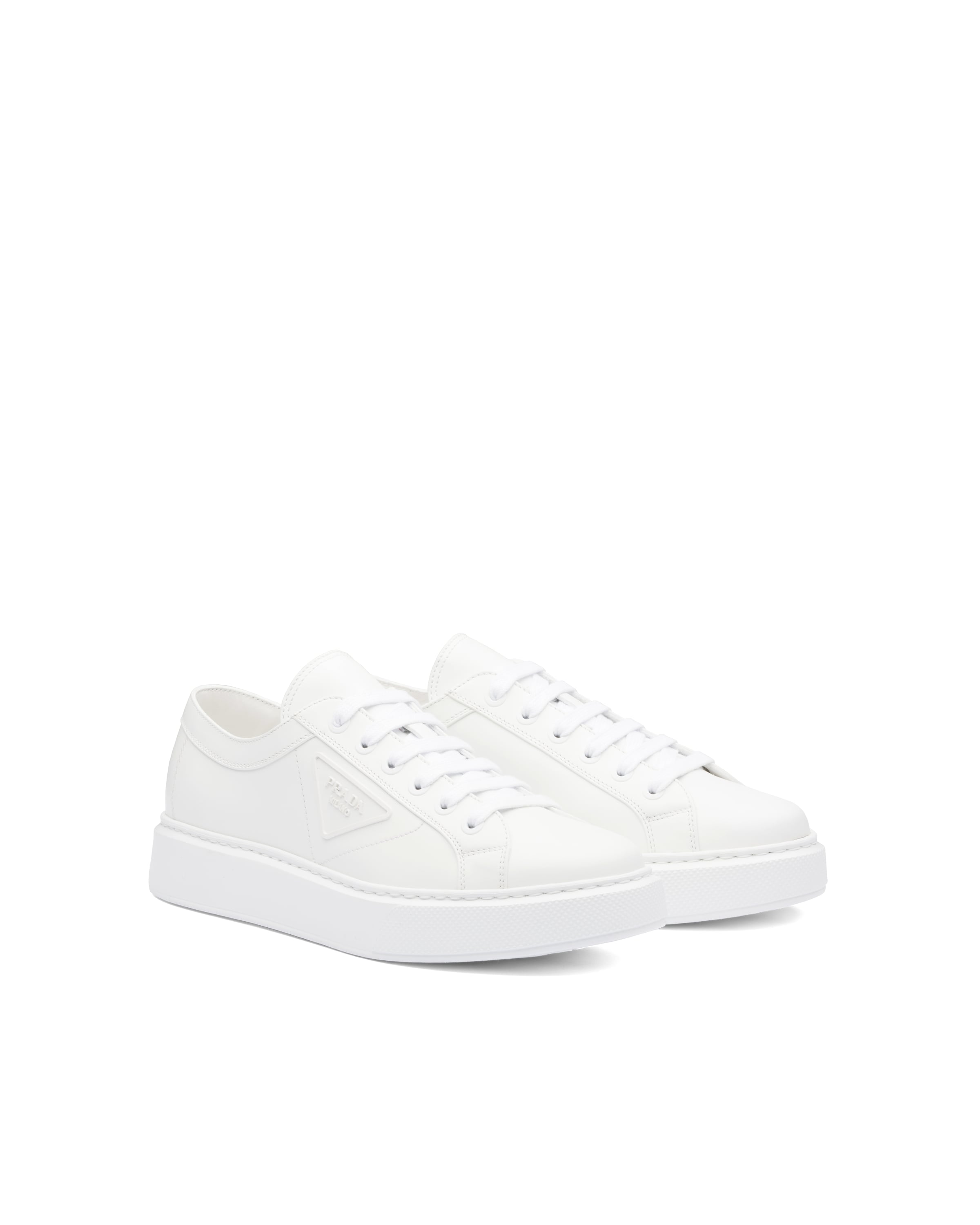 white calf leather sneakers