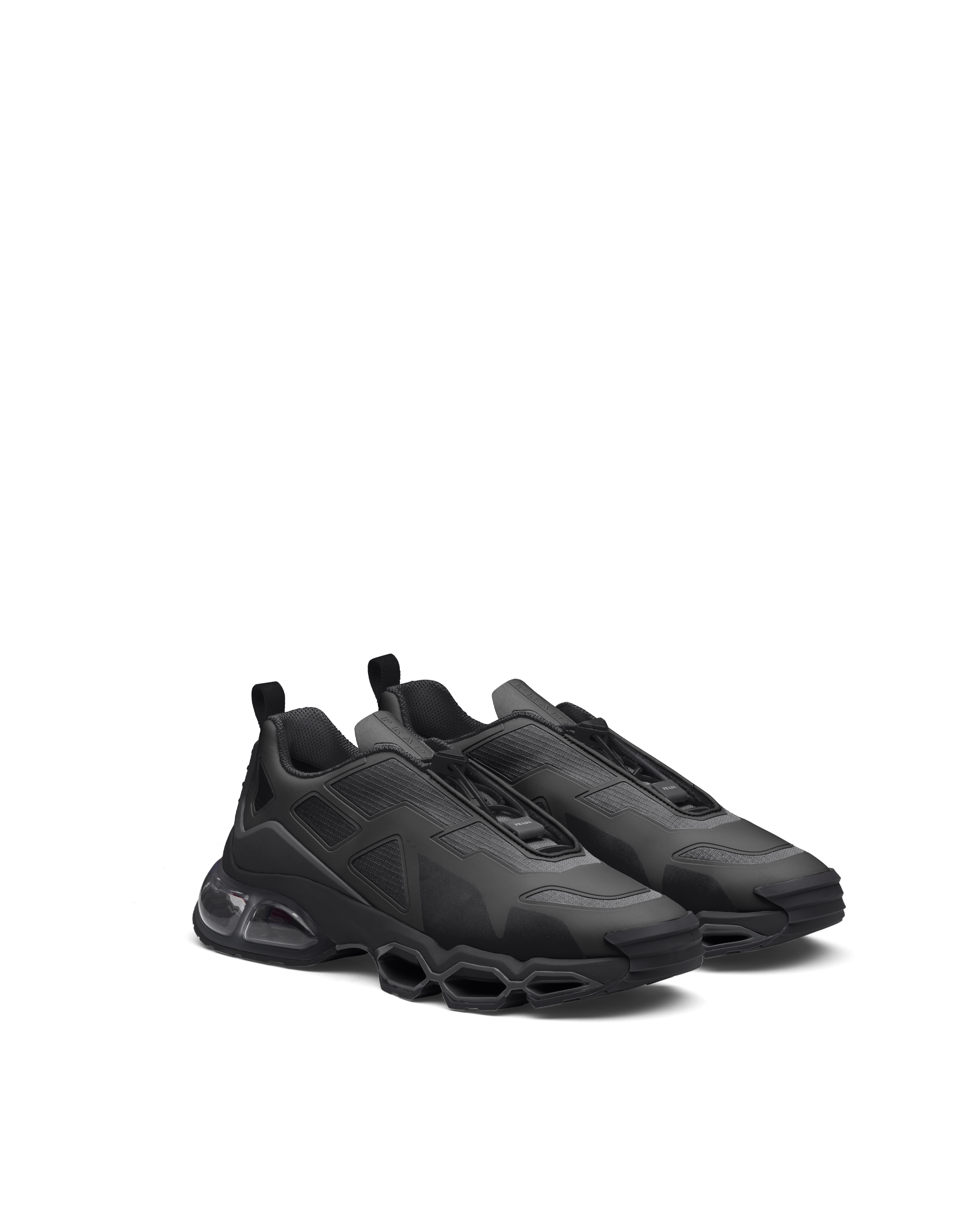 ＊PRADA＊ COLLISION CROSS SNEAKERS 関税/送料込 Prada Prada Collision Cross sneakers | REVERSIBLE