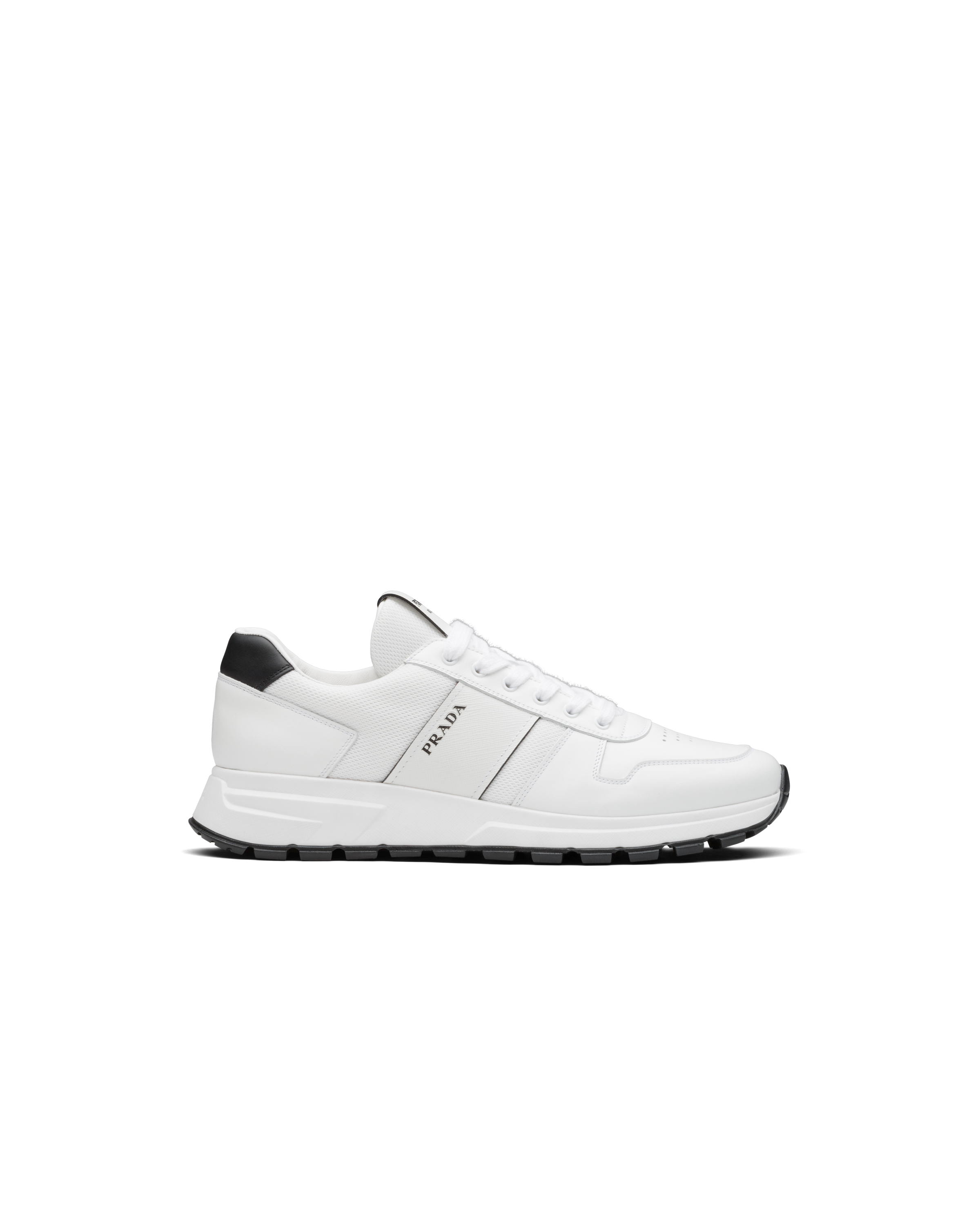 mens black prada sneakers