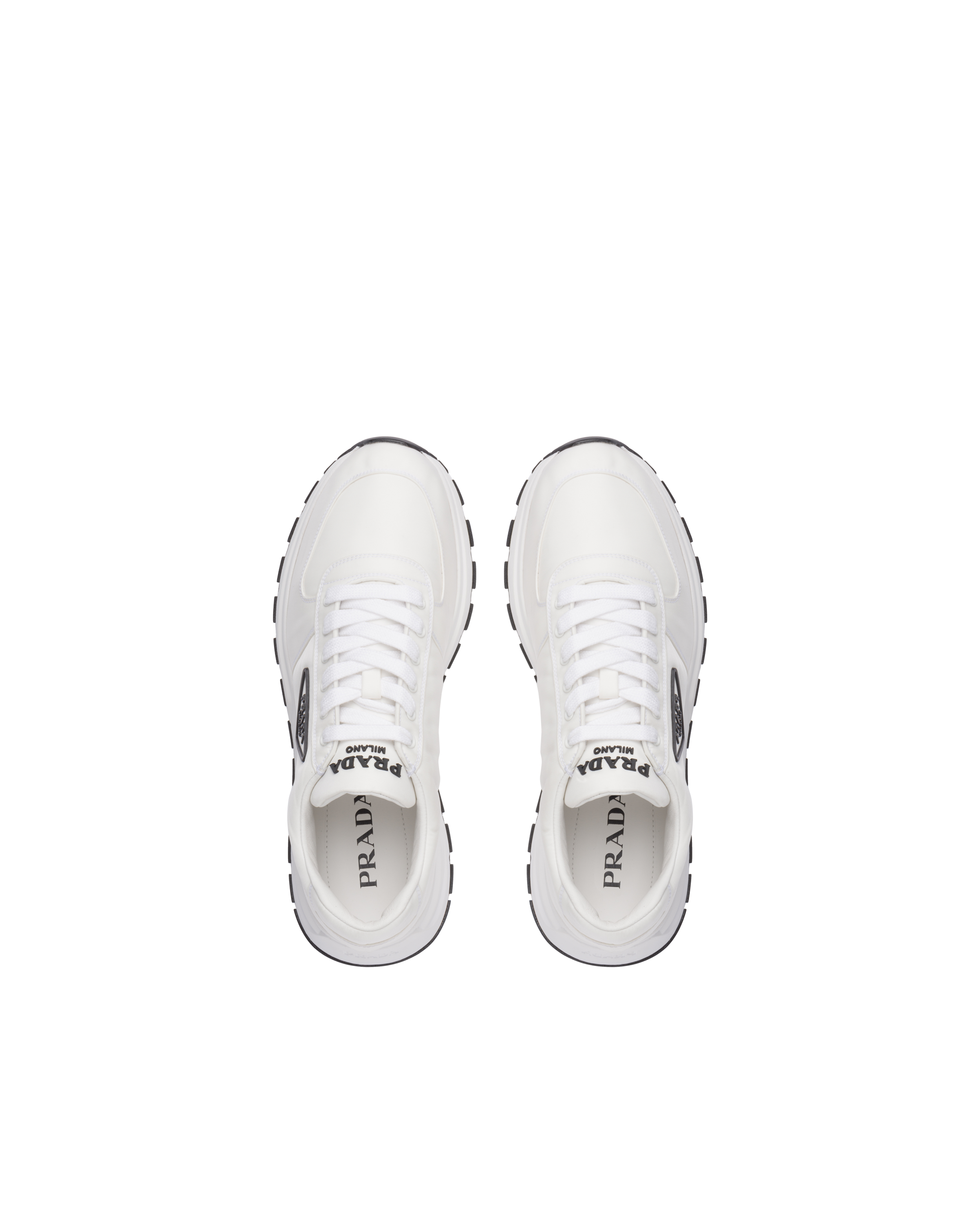 prada lace up sneakers