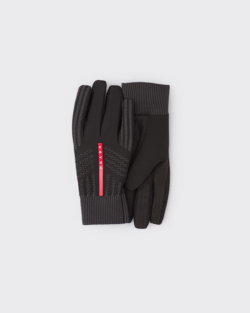 Prada Windproof knit gloves 1