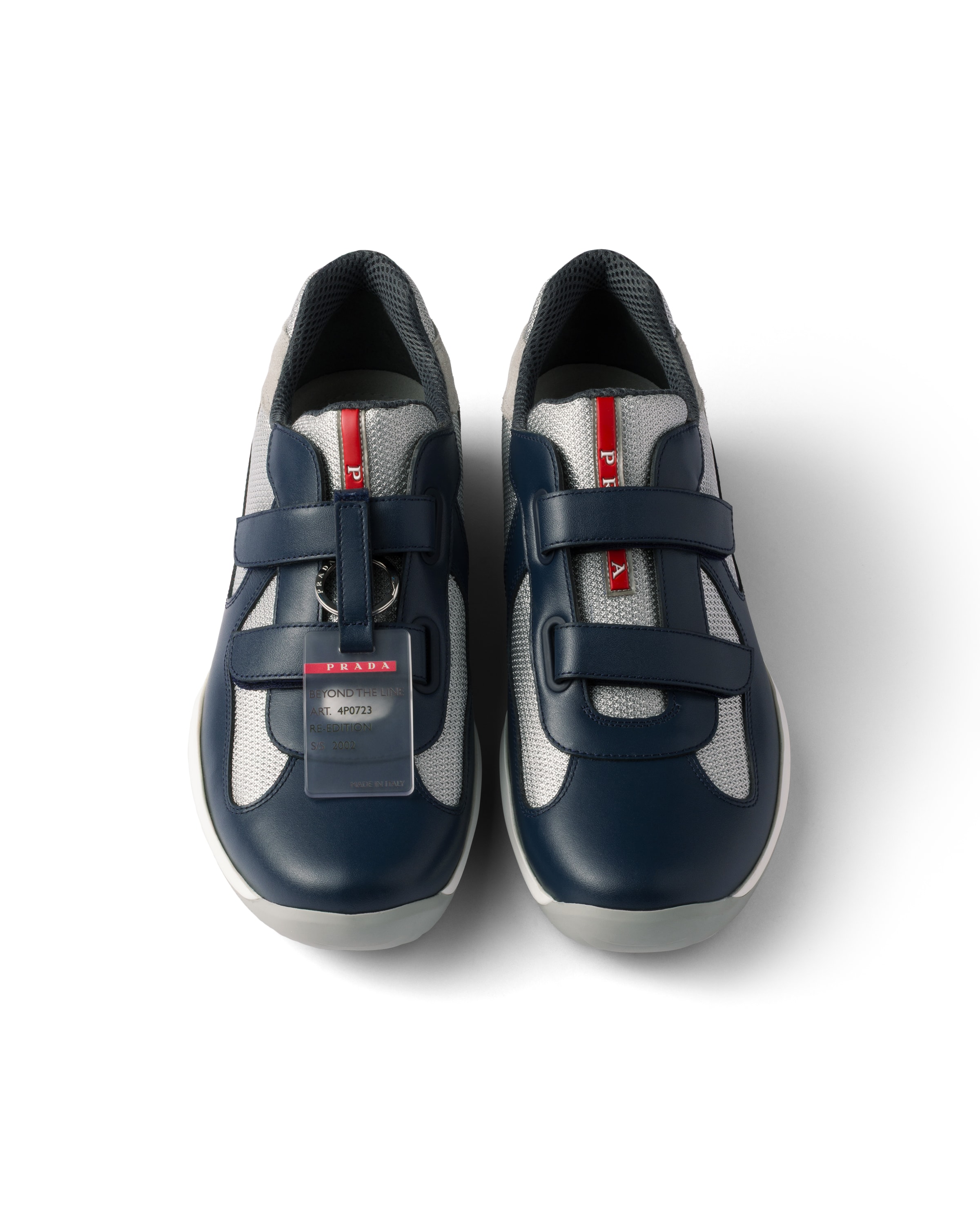 Prada Americas Cup Original Sneakers In Blue