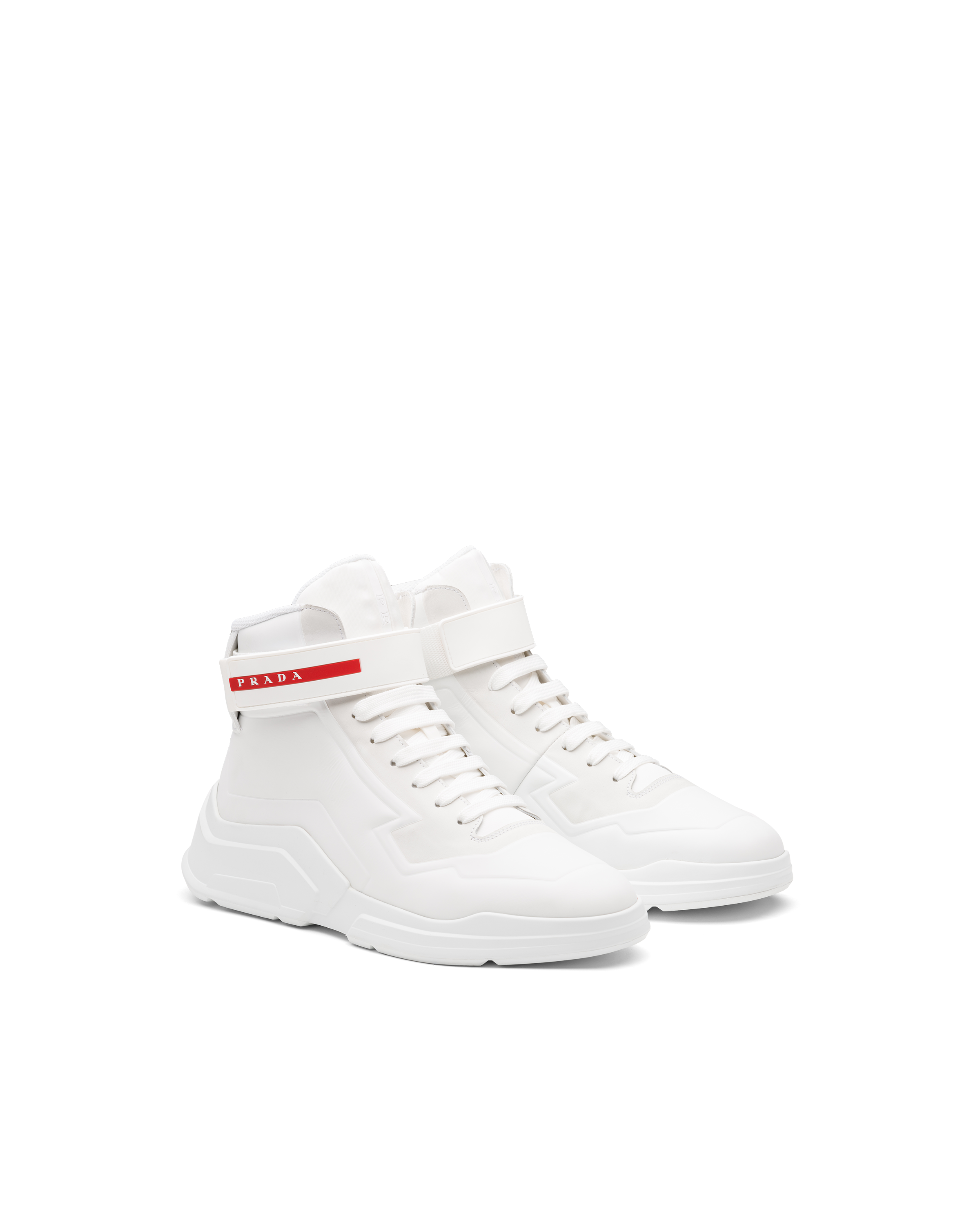 Polarius High top Trainers In White
