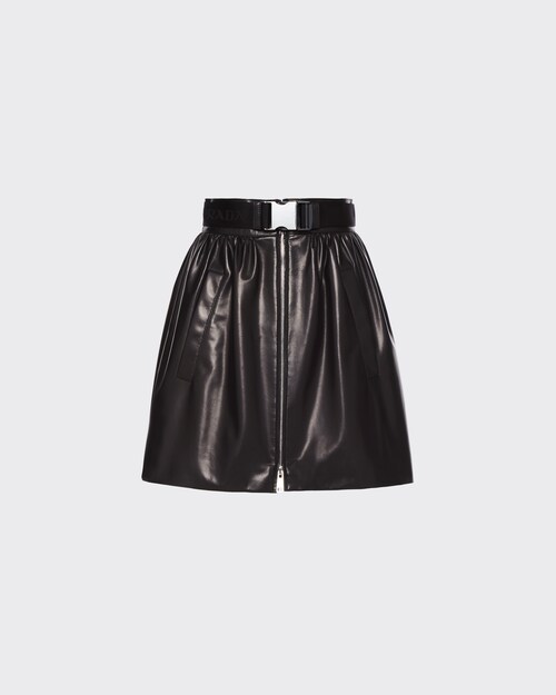 Prada 软羊革迷你半身裙 1