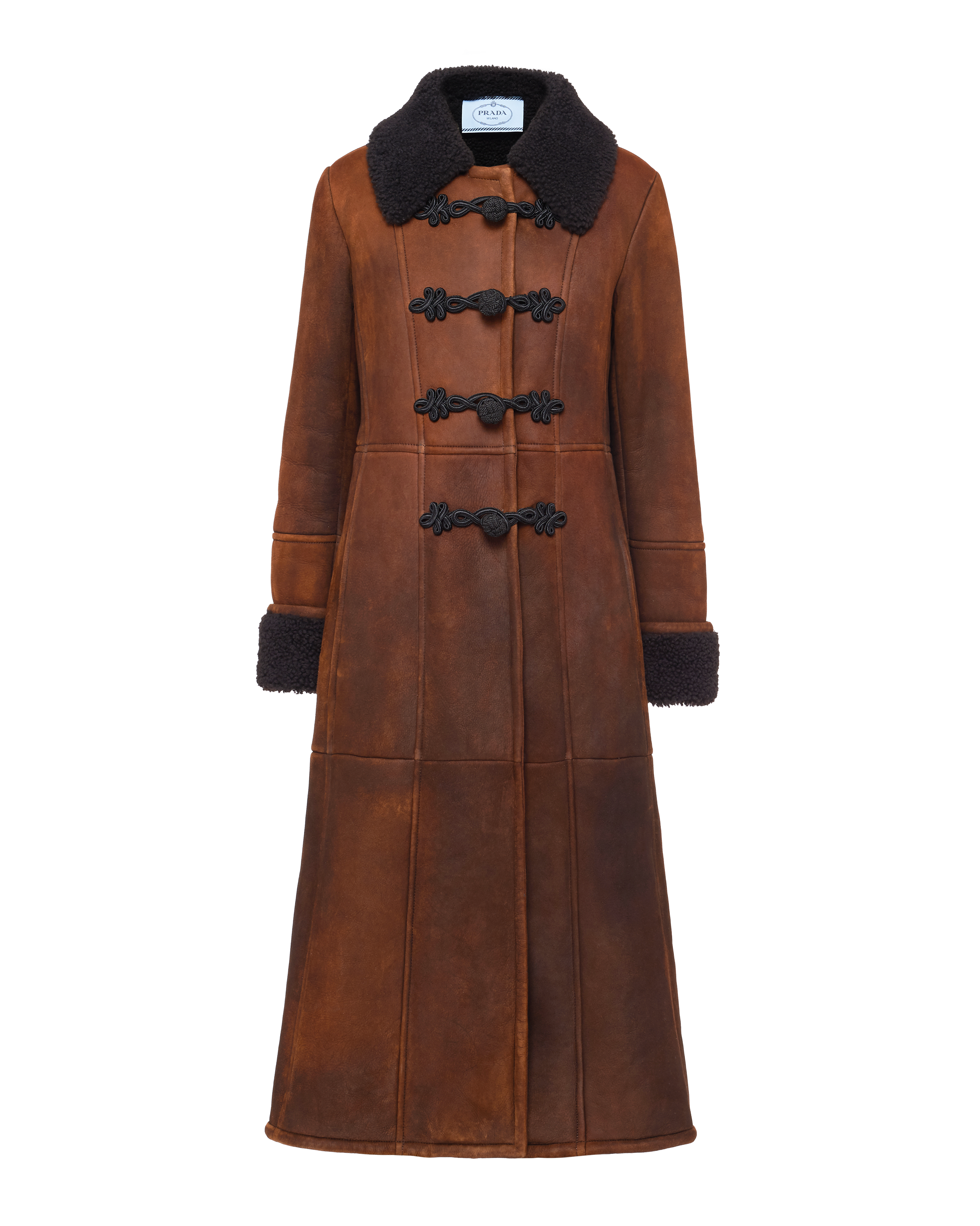 sheepskin overcoat