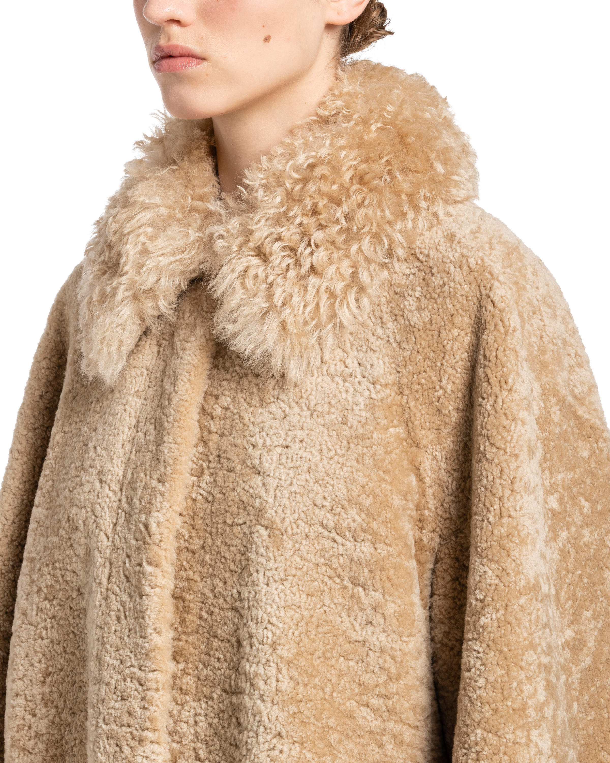 prada shearling coat