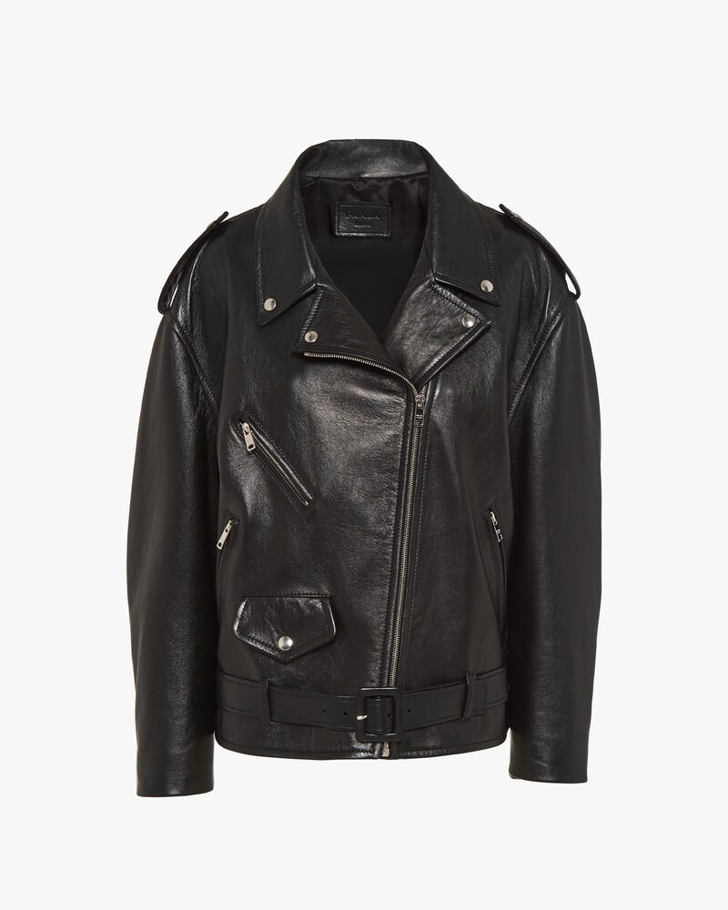 prada leather biker jacket