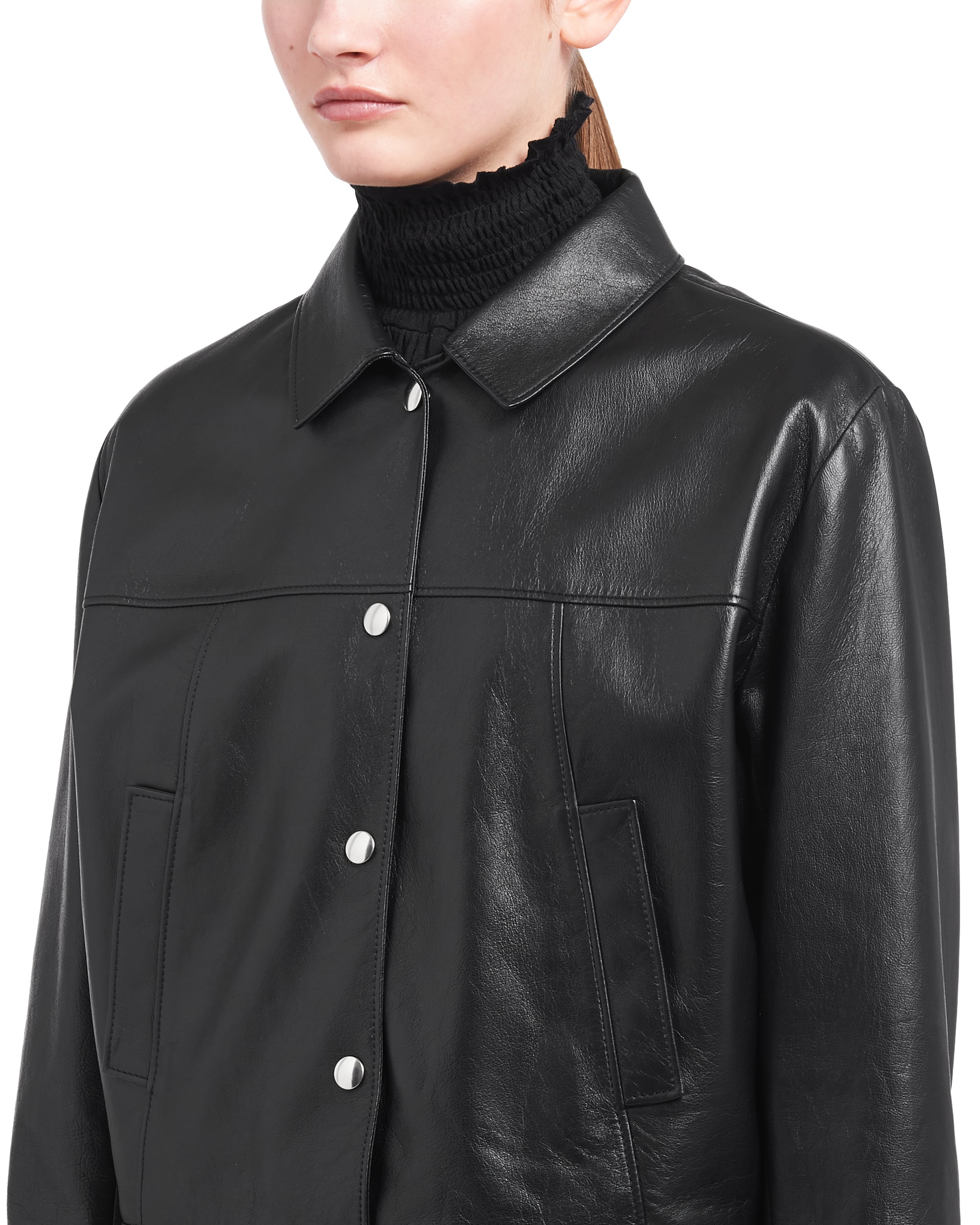 Jacke aus Nappaleder | Prada
