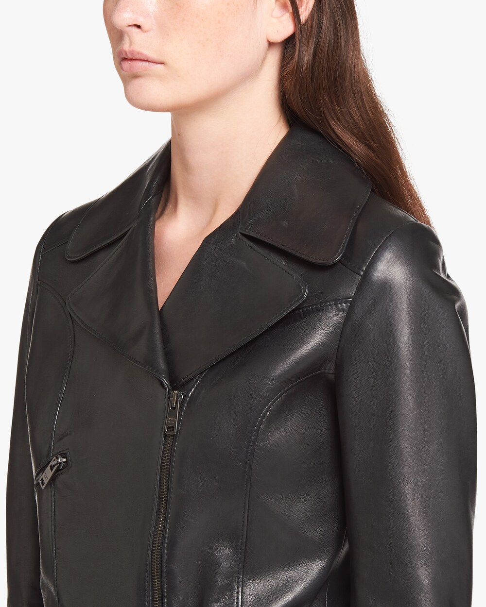 prada leather biker jacket