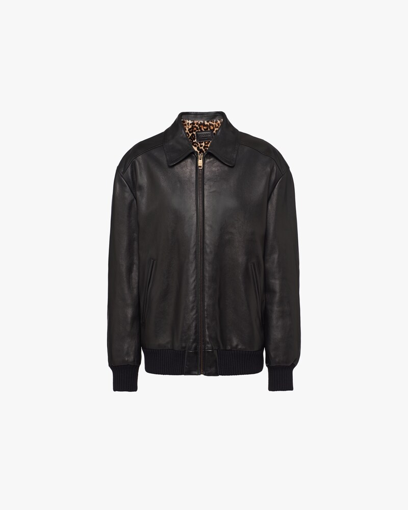 prada leather jacket price