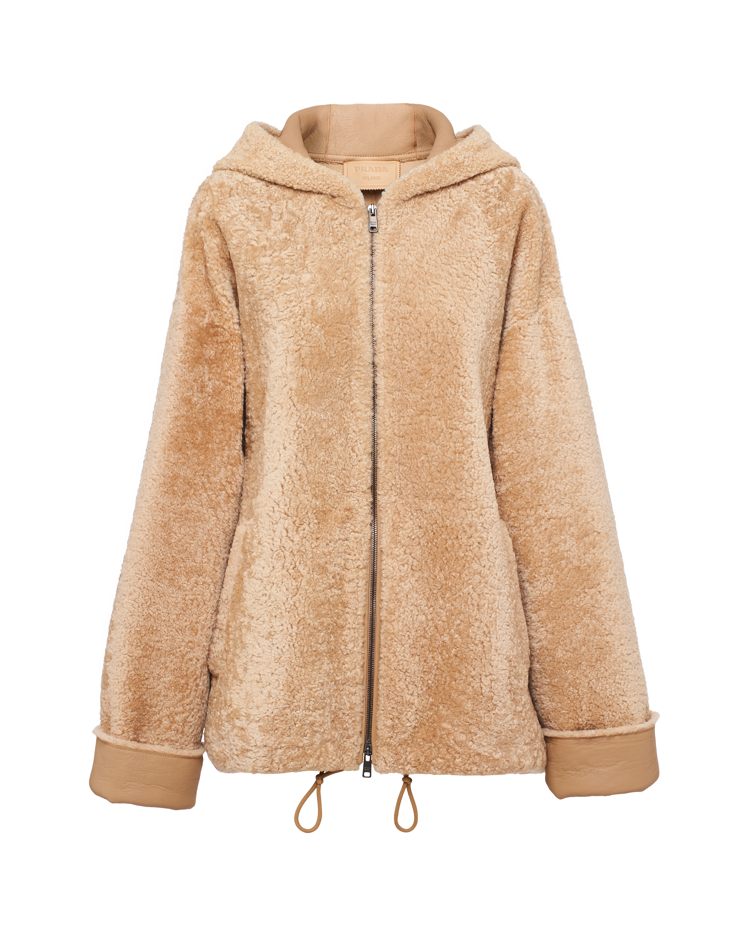 prada shearling jacket