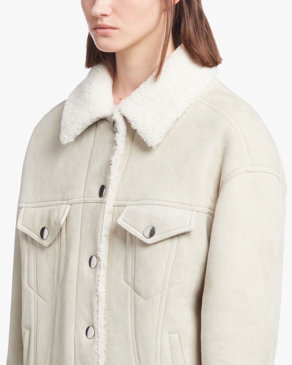 suede shearling jacket