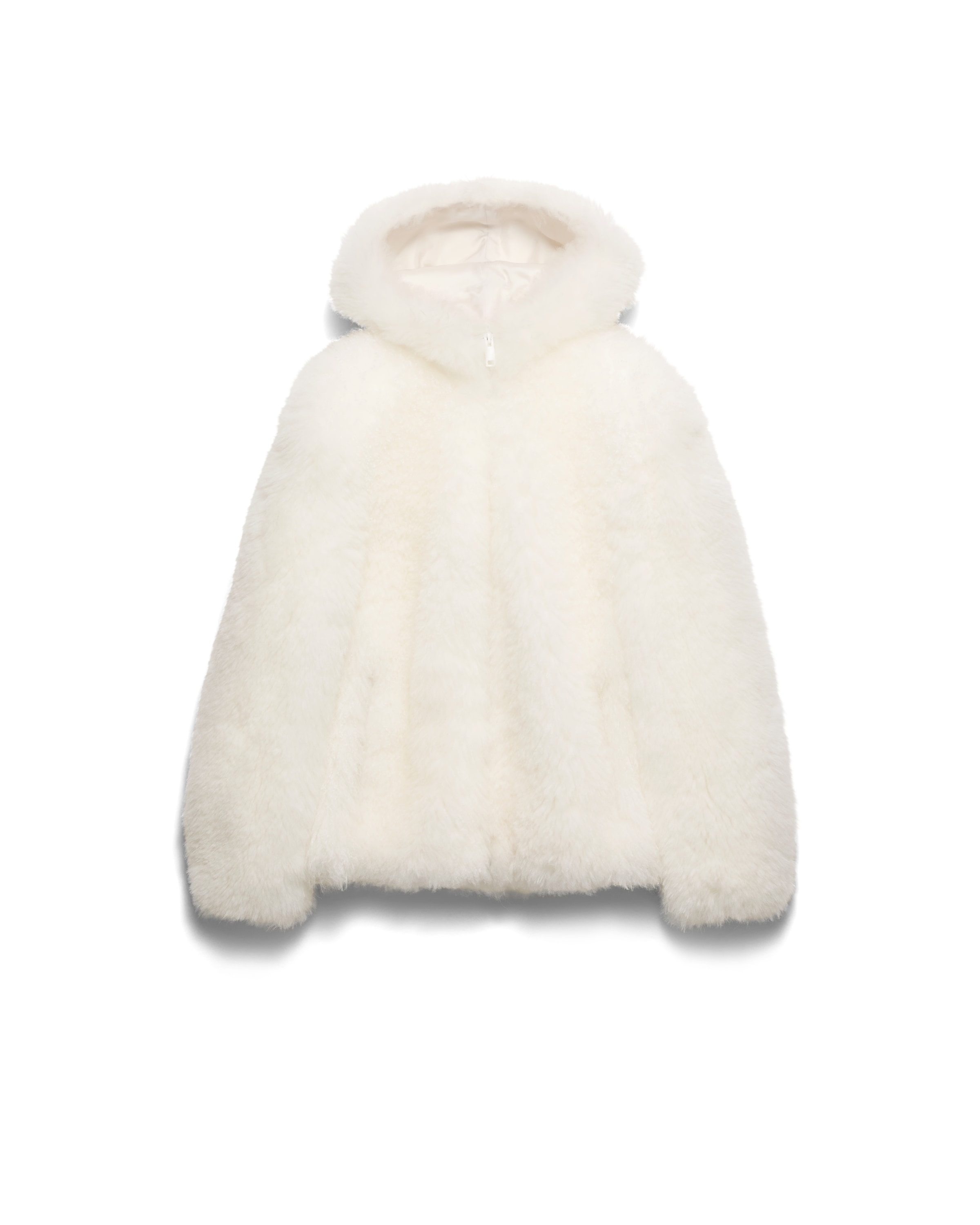 Prada Veste En Cachemire, Femme, Blanc, Taille 40