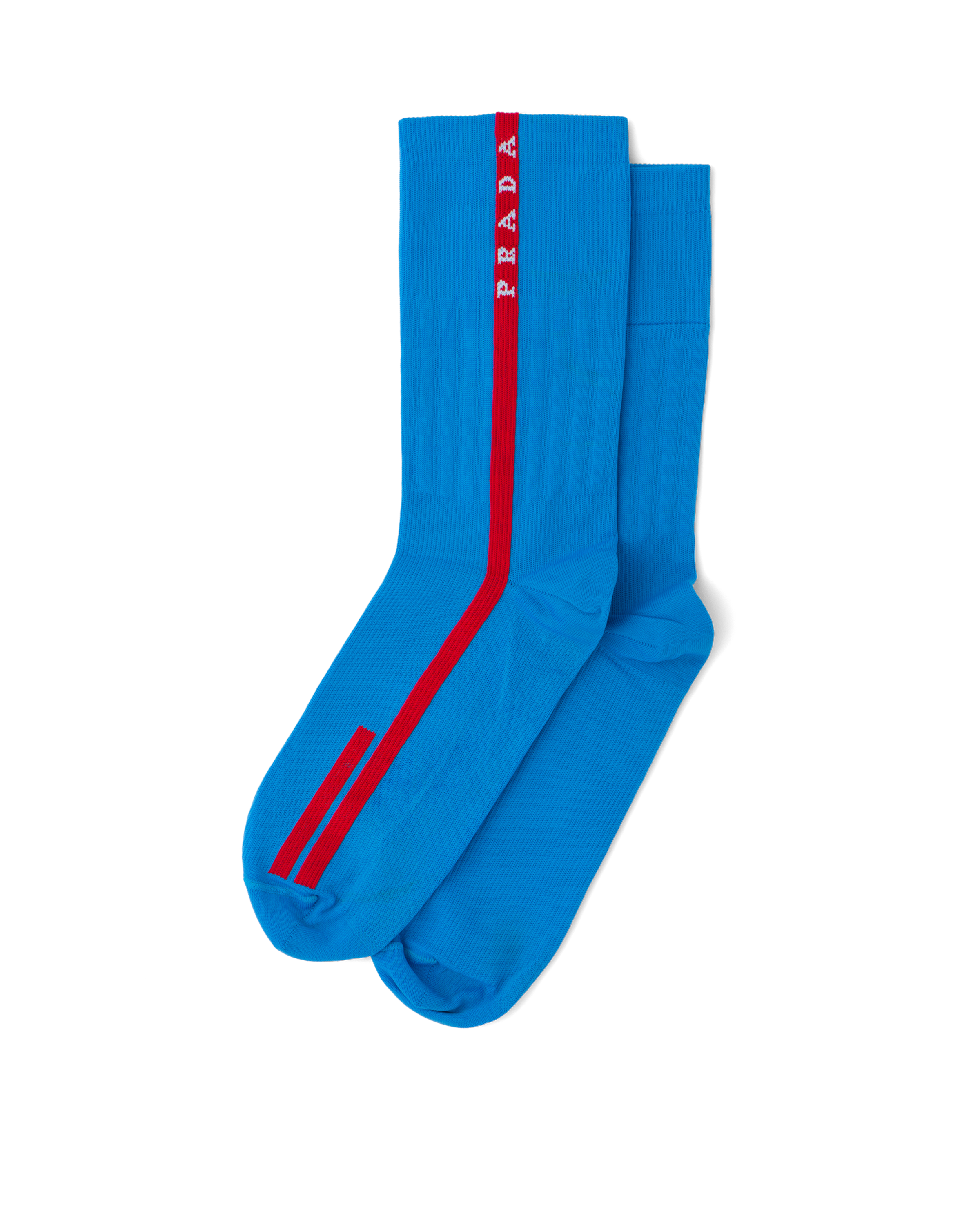 Turquoise Re nylon Socks PRADA