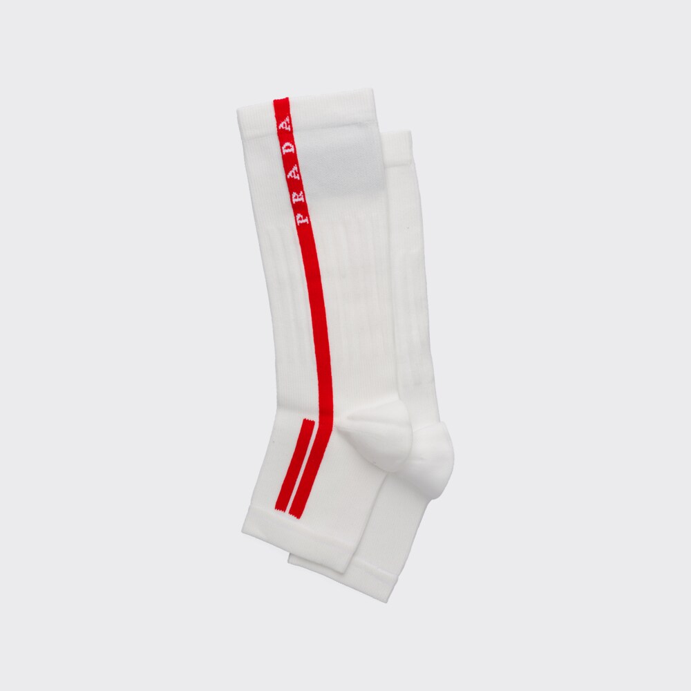 Prada Technical nylon toeless socks 1