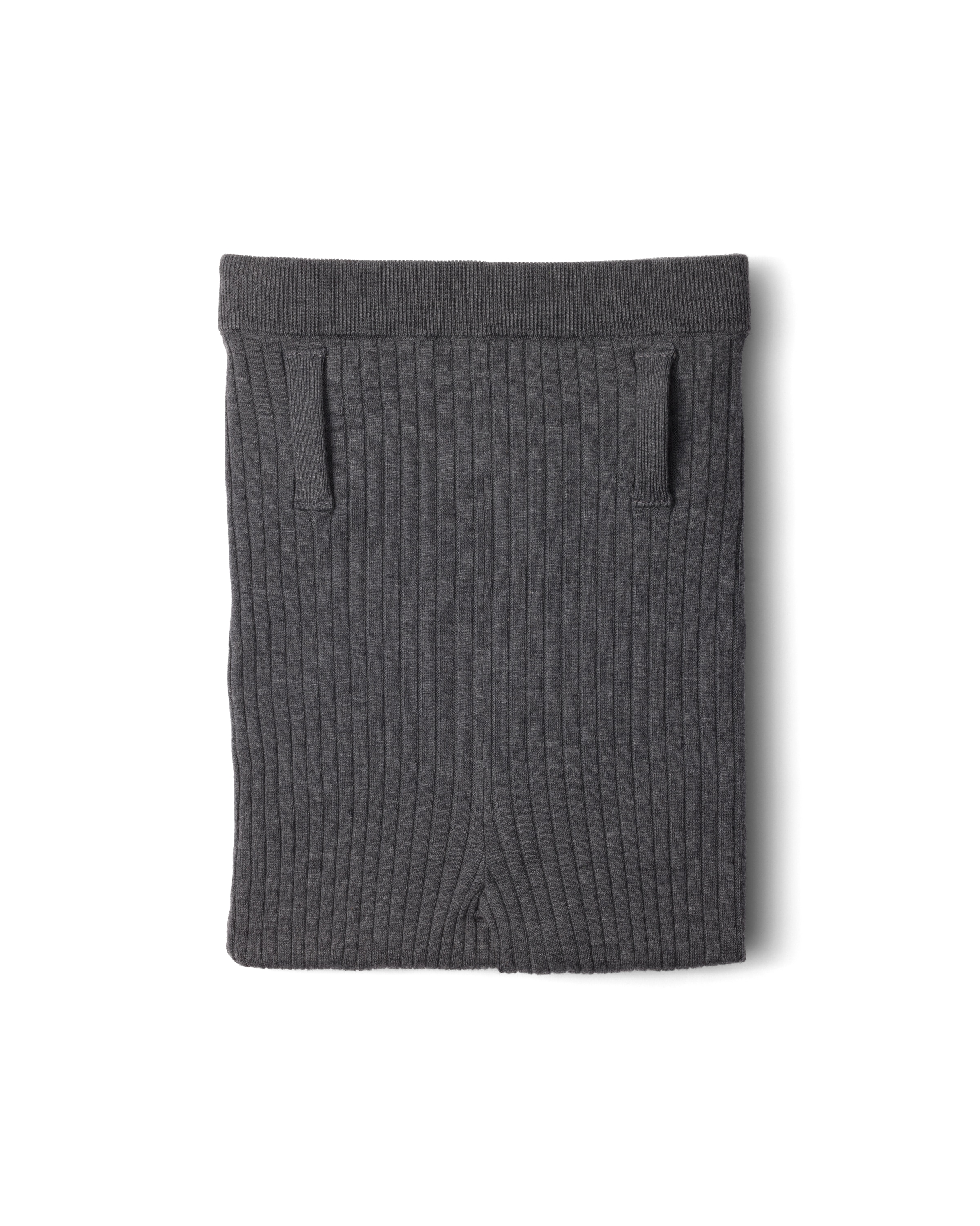 Prada Collant In Cotone, Donna, Ardesia, Taglia IV