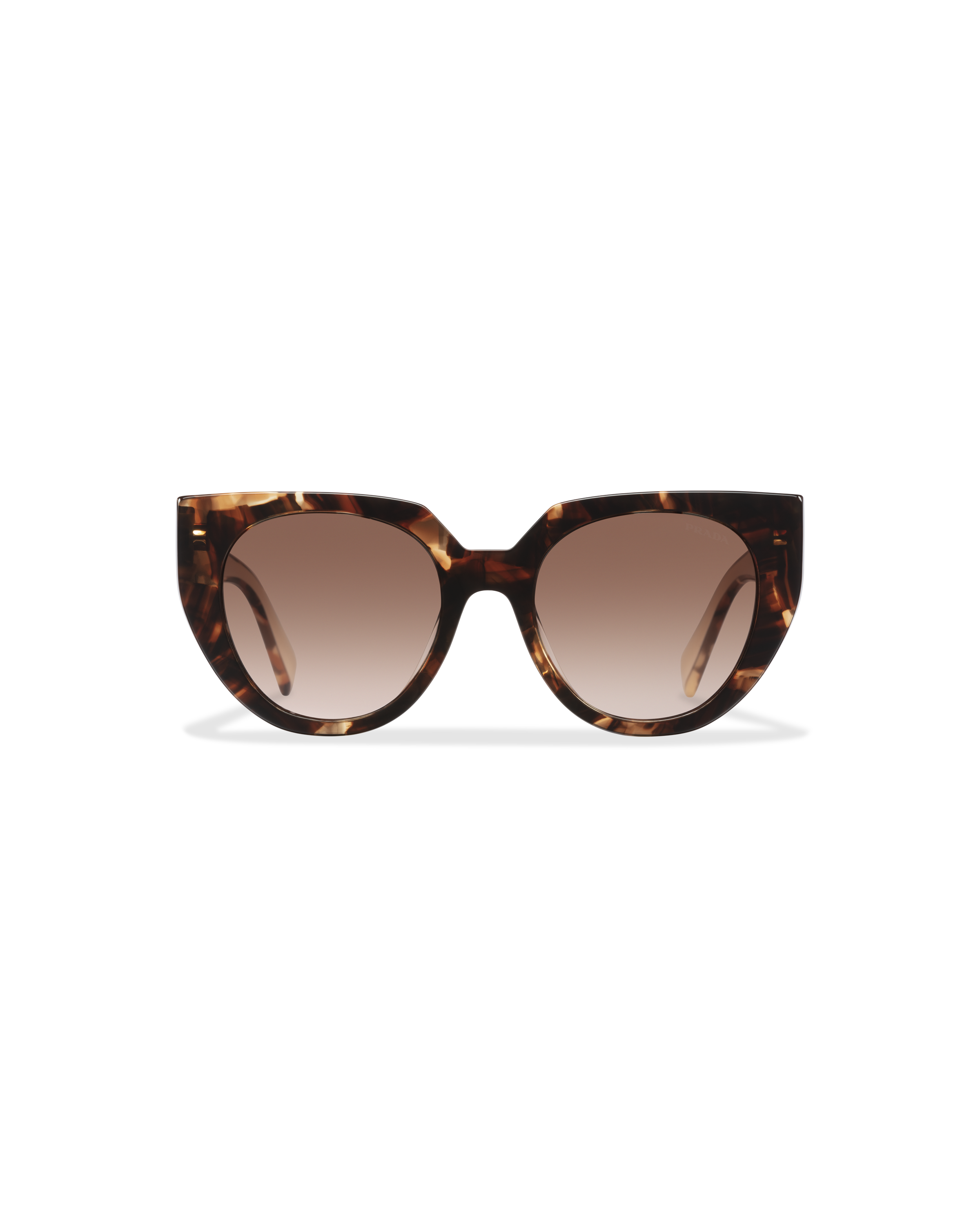 Prada women's oval 64mm sunglasses clearance