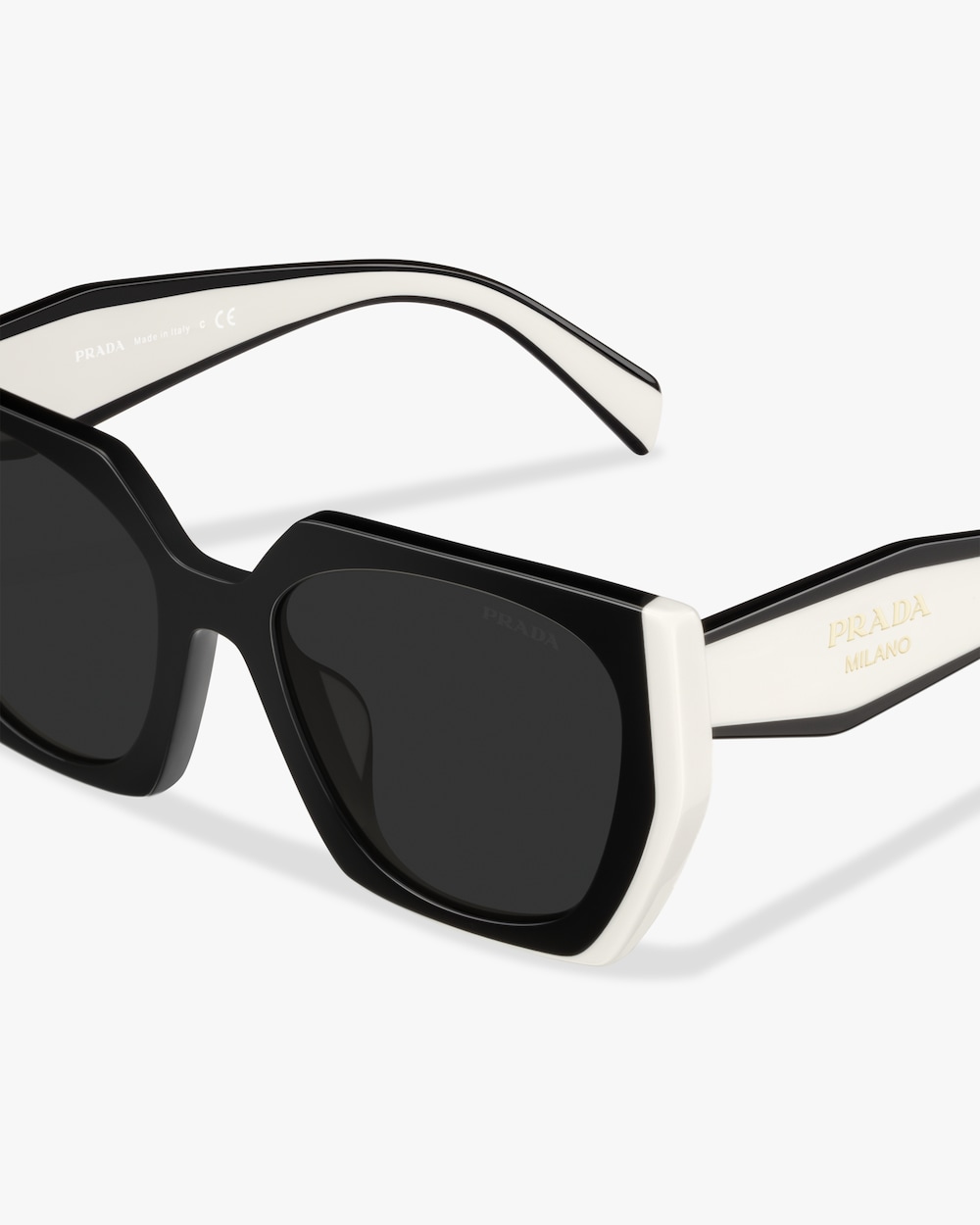 prada thick frame sunglasses