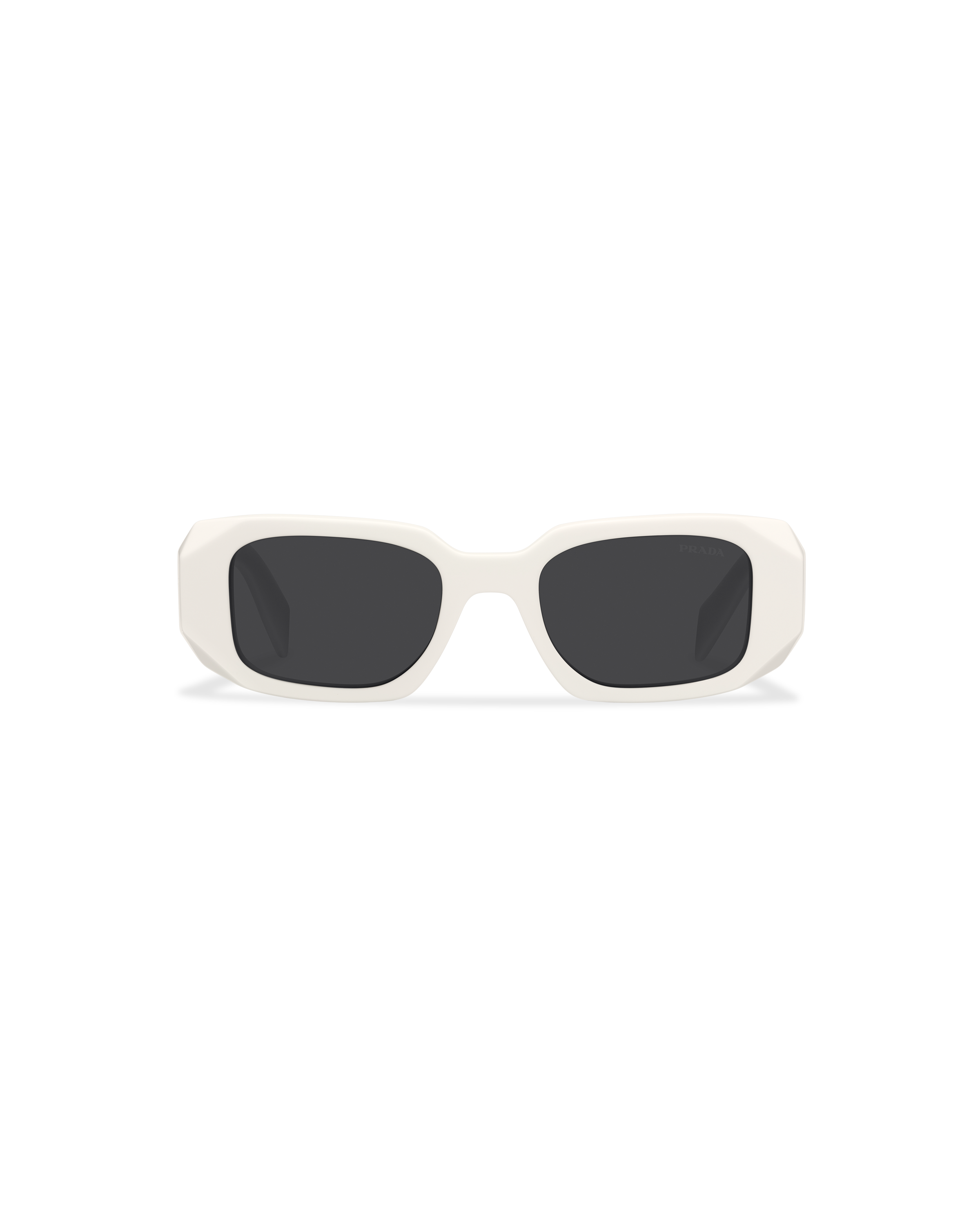 prada white and black sunglasses