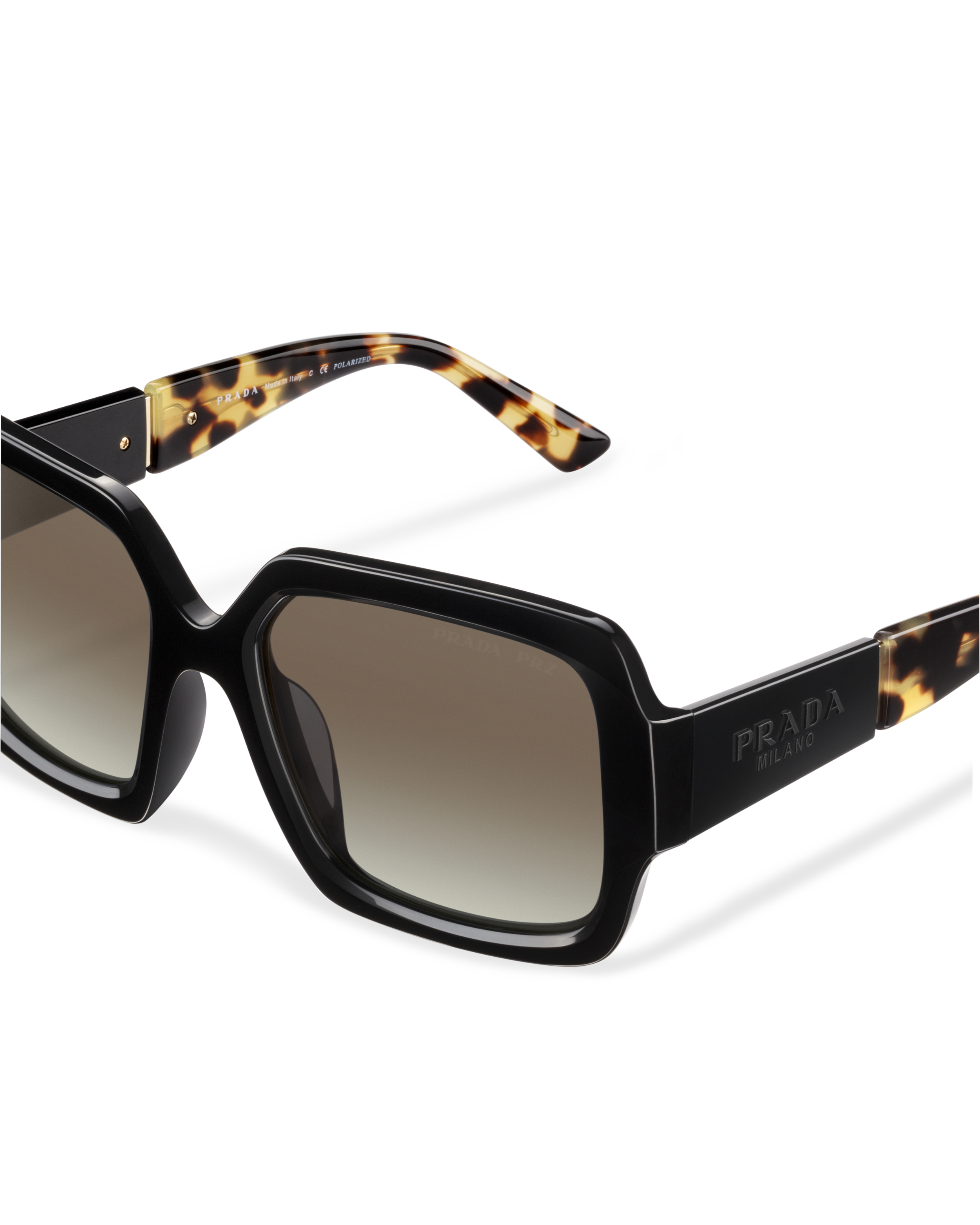 Prada big frame sunglasses clearance