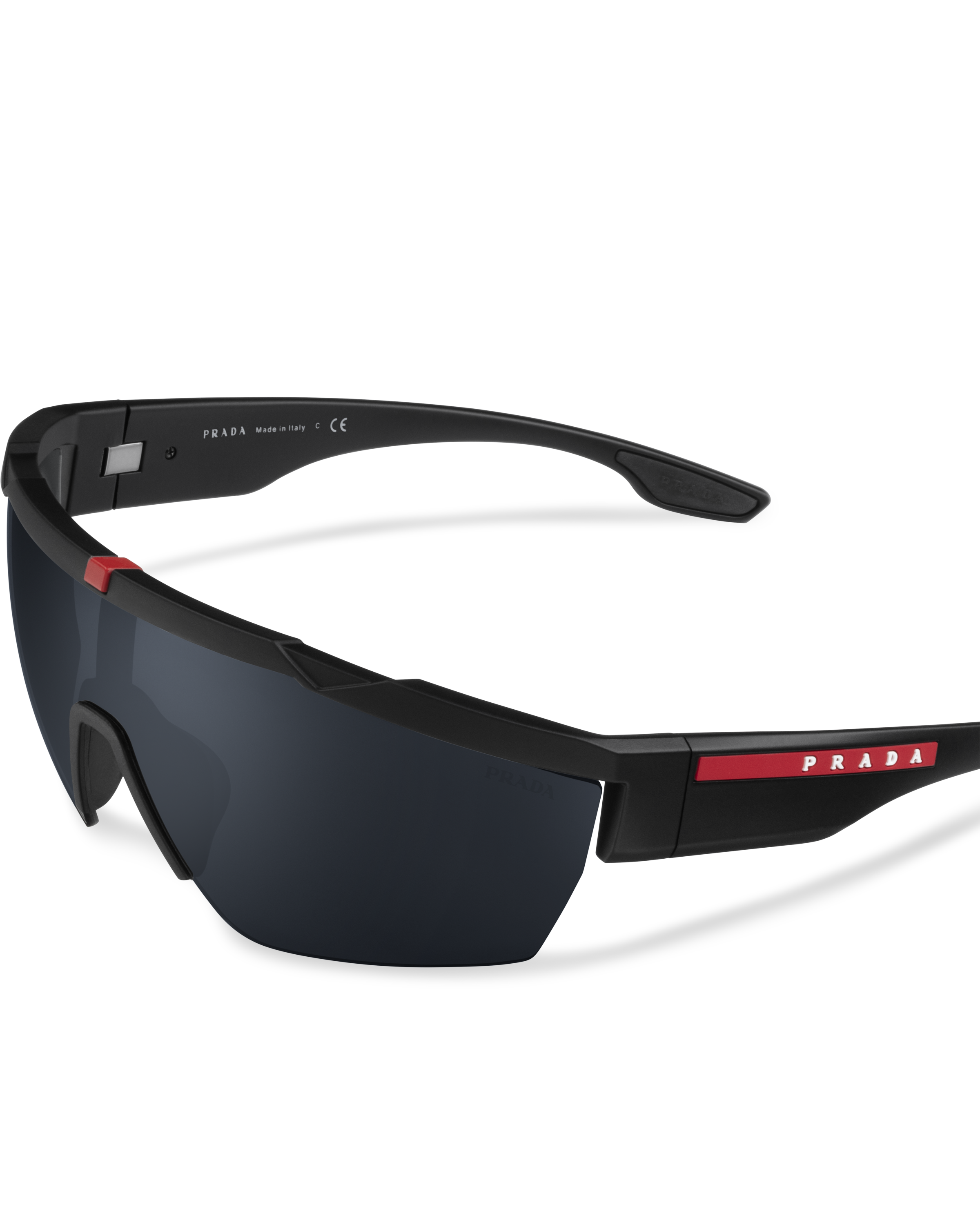 Interchangeable Lenses Linea Rossa Impavid sunglasses | Prada