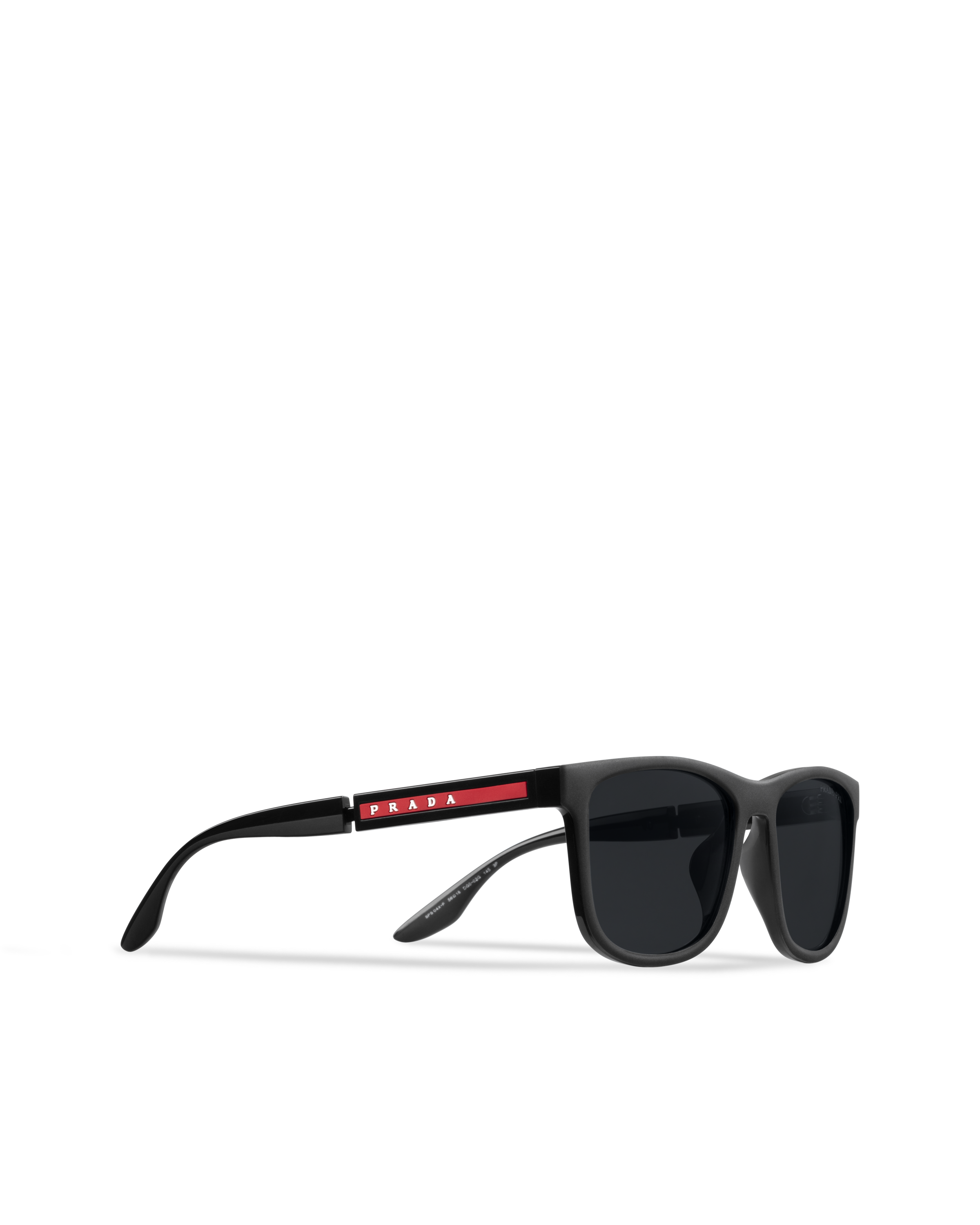 Lens: Black Linea Rossa Eyewear Collection sunglasses | Prada